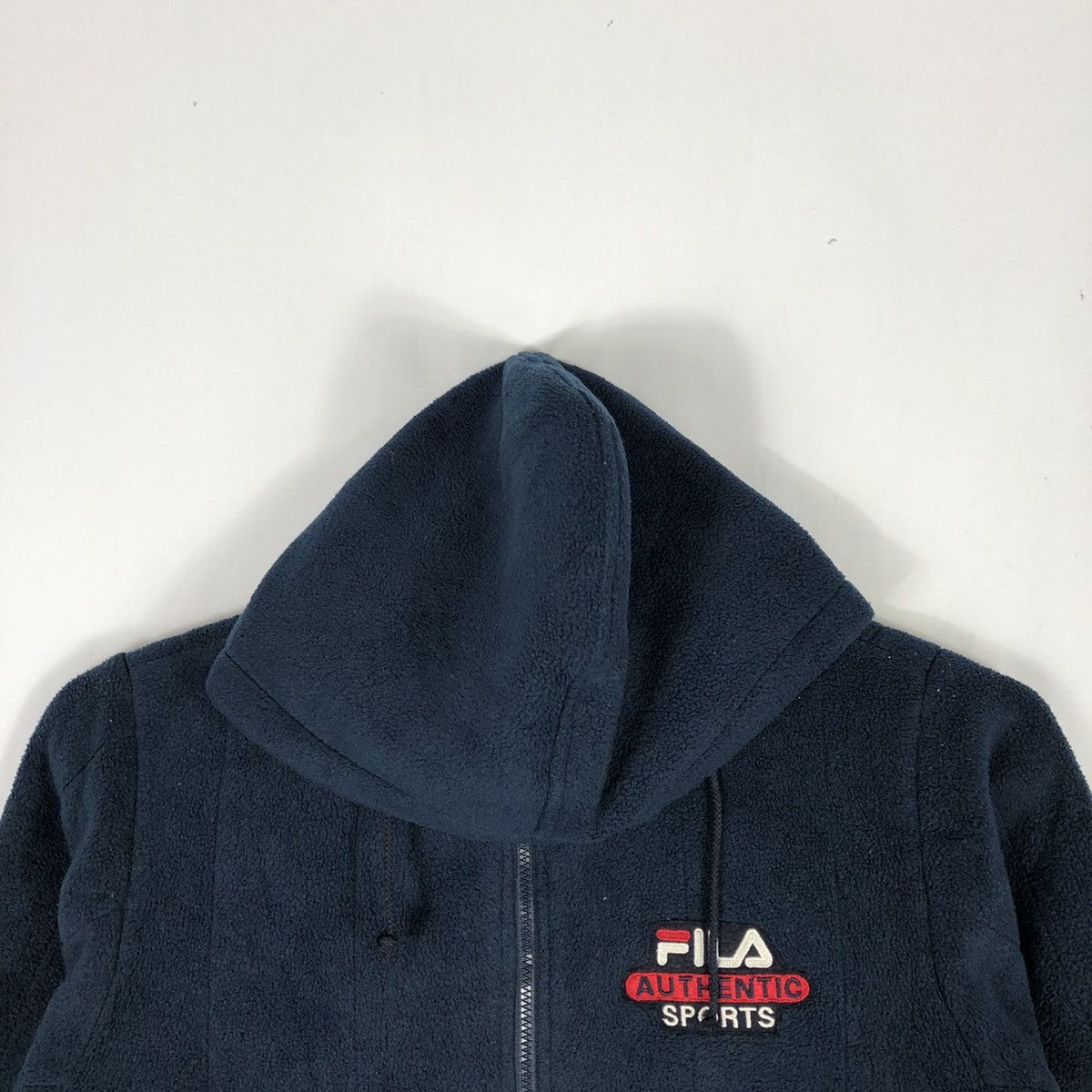 Fila × Vintage Vintage FILA Full Zipper Hoodie Fleece Jacket Size US S / EU 44-46 / 1 - 2 Thumbnail