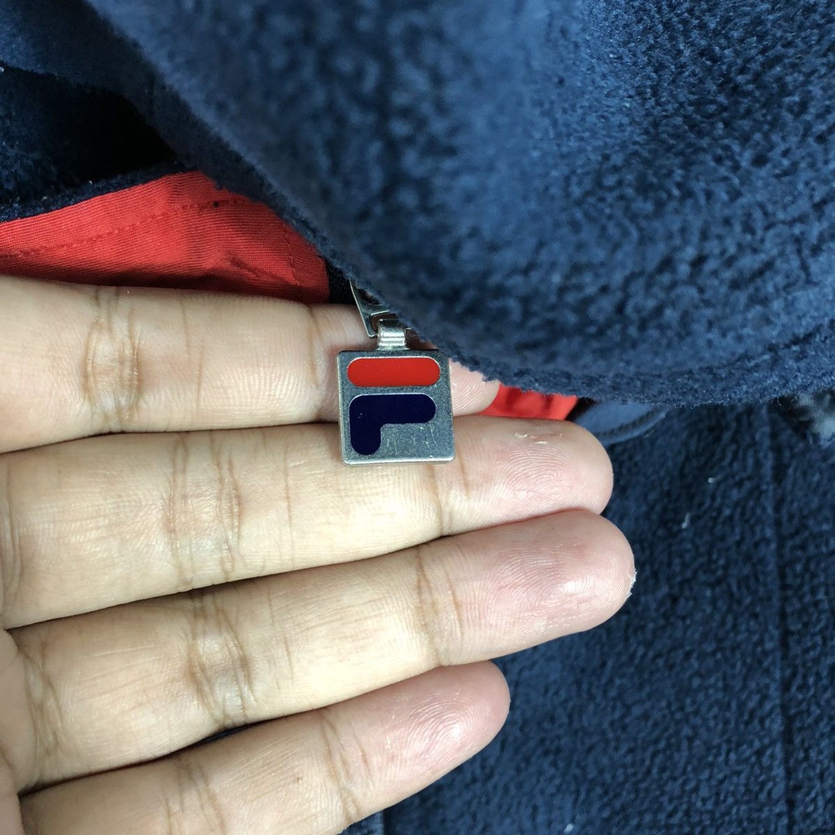 Fila × Vintage Vintage FILA Full Zipper Hoodie Fleece Jacket Size US S / EU 44-46 / 1 - 10 Thumbnail