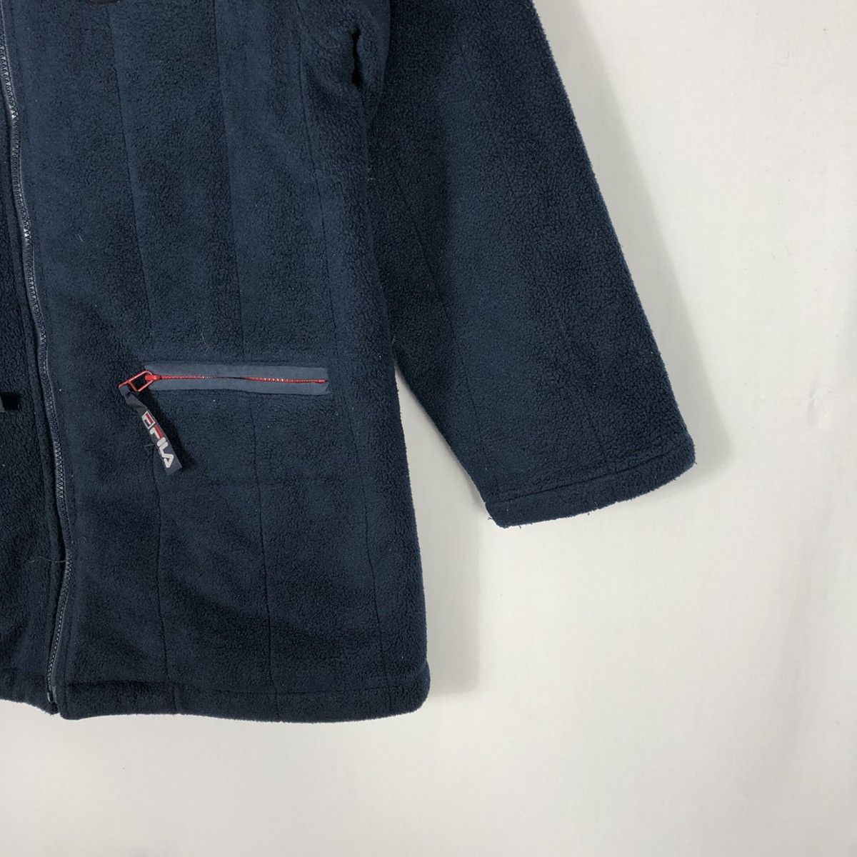 Fila × Vintage Vintage FILA Full Zipper Hoodie Fleece Jacket Size US S / EU 44-46 / 1 - 7 Thumbnail