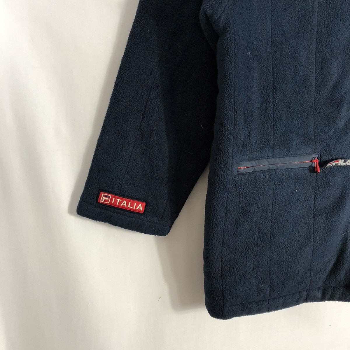 Fila × Vintage Vintage FILA Full Zipper Hoodie Fleece Jacket Size US S / EU 44-46 / 1 - 9 Thumbnail