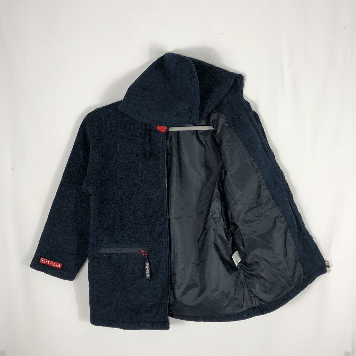 Fila × Vintage Vintage FILA Full Zipper Hoodie Fleece Jacket Size US S / EU 44-46 / 1 - 12 Thumbnail