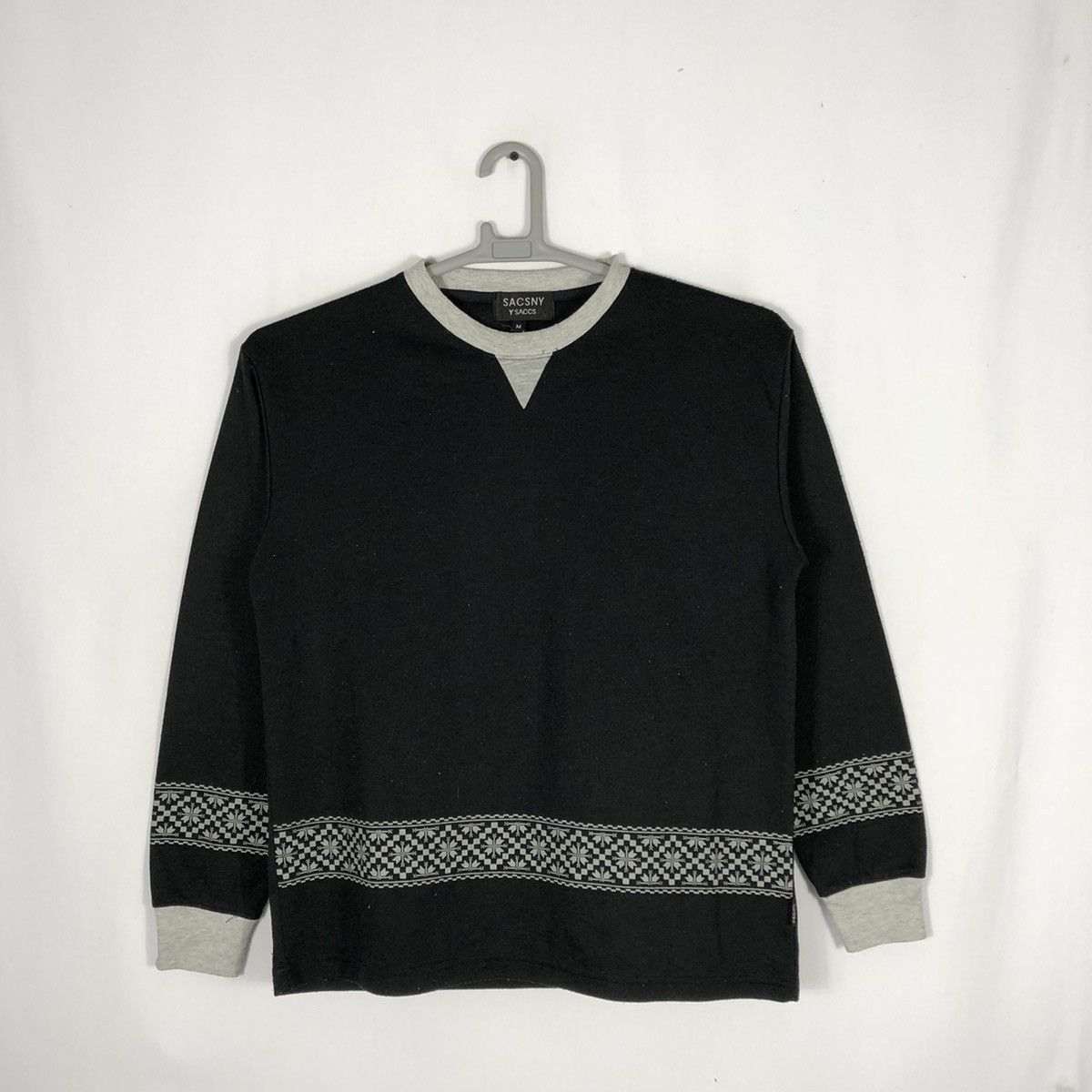 Designer × Vintage × Yohji Yamamoto Vintage Sacsny Y'Saccs By Yohji Yamamoto Native Sweatshirts Size US M / EU 48-50 / 2 - 1 Thumbnail