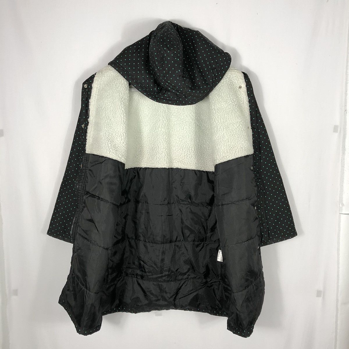 New Balance 🔥Rare🔥Vintage New Balance Polcadot Hoodie Winter Long Jacket Size US S / EU 44-46 / 1 - 14 Thumbnail