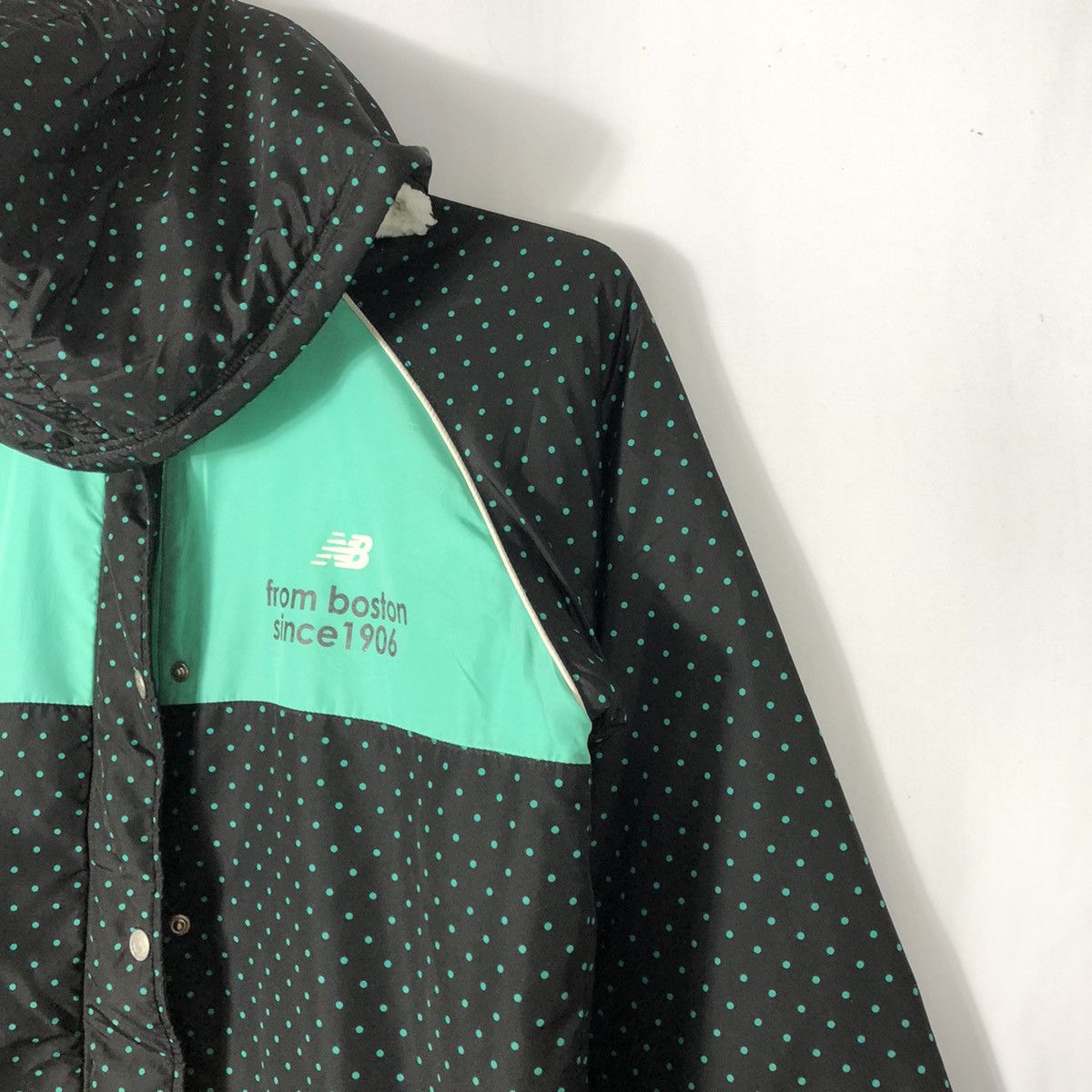 New Balance 🔥Rare🔥Vintage New Balance Polcadot Hoodie Winter Long Jacket Size US S / EU 44-46 / 1 - 8 Thumbnail