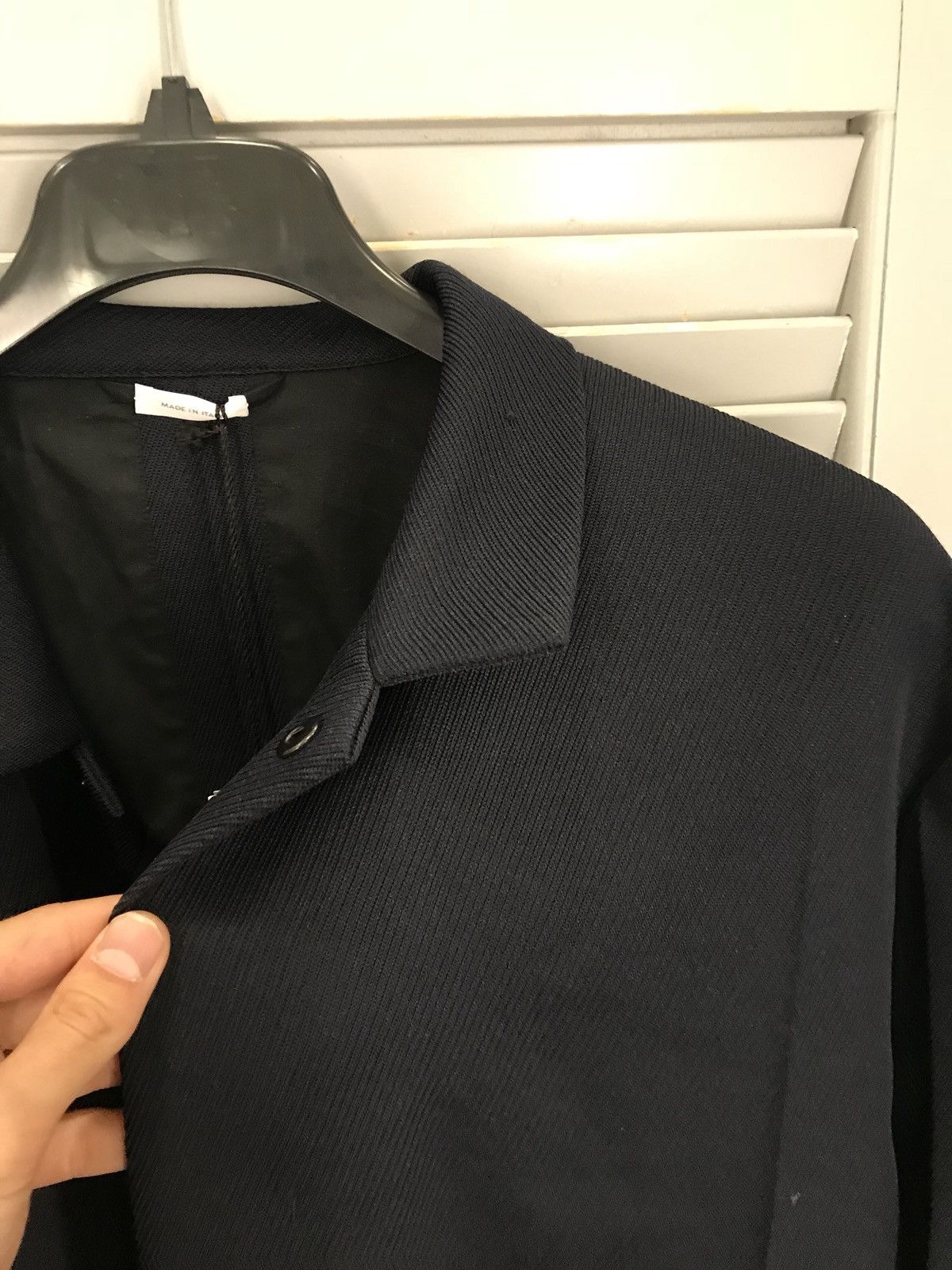 Jil Sander Positano Navy Coat Size US M / EU 48-50 / 2 - 11 Thumbnail