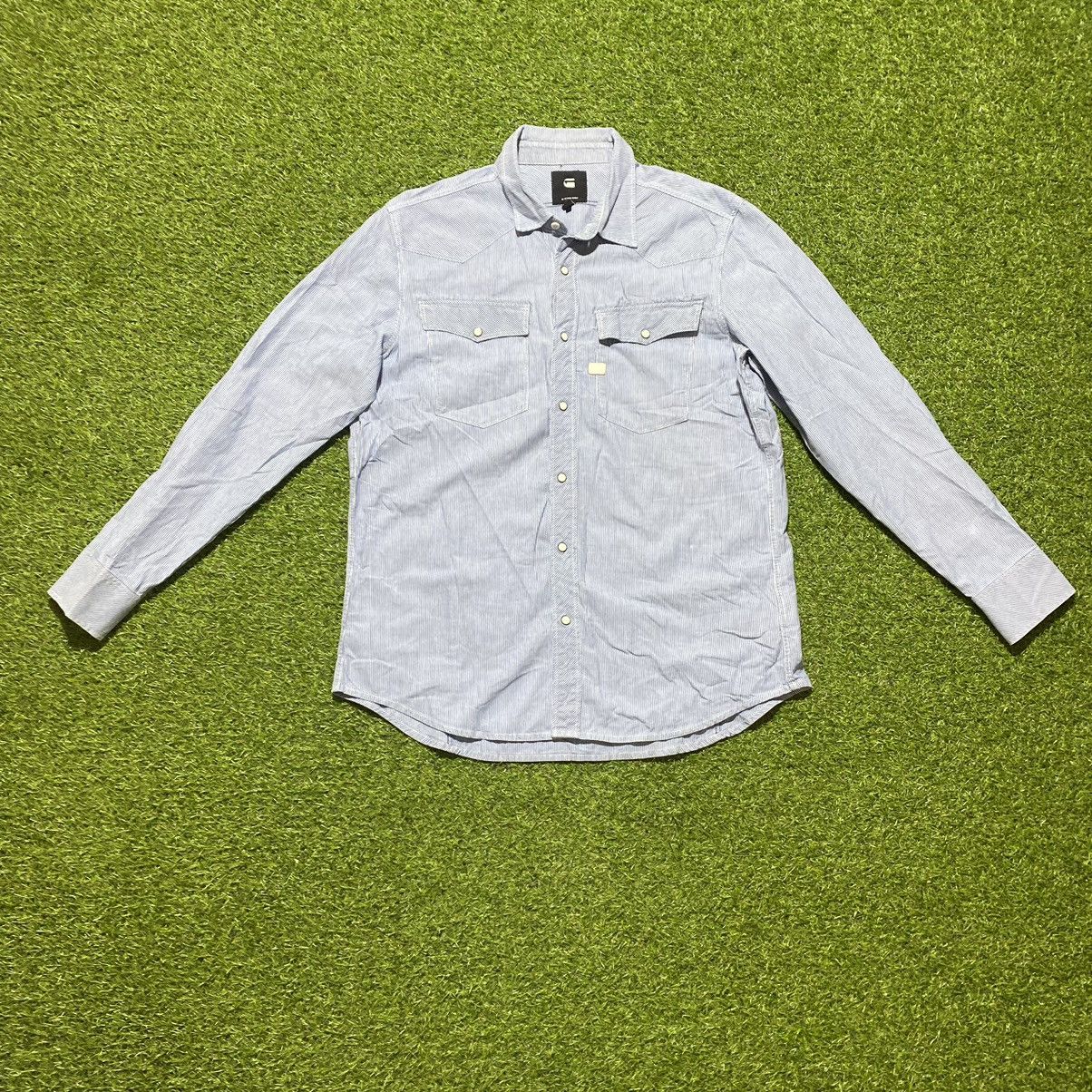 G-Star Vintage Y2k G Star Raw shirt streetwear style size XL Size US XL / EU 56 / 4 - 2 Thumbnail
