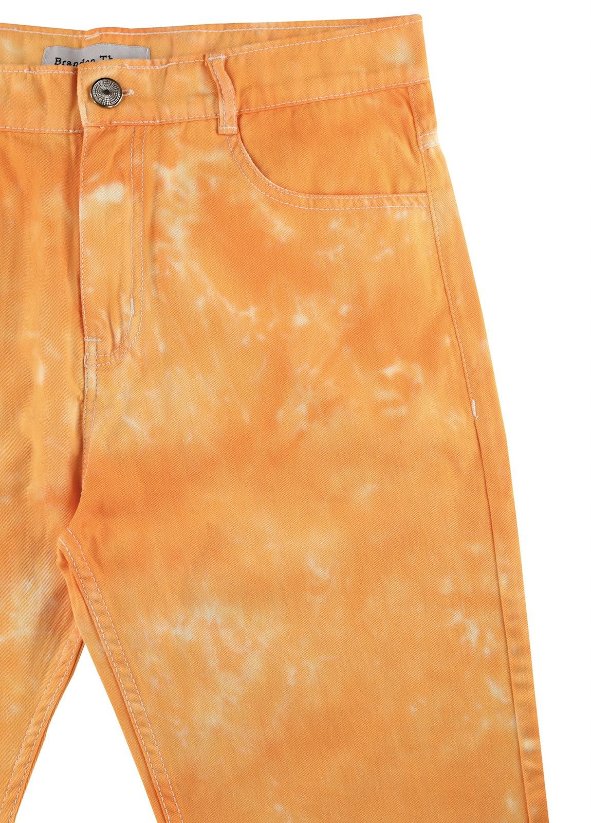 Vintage Dyed Denim Orange Size US 30 / EU 46 - 5 Thumbnail