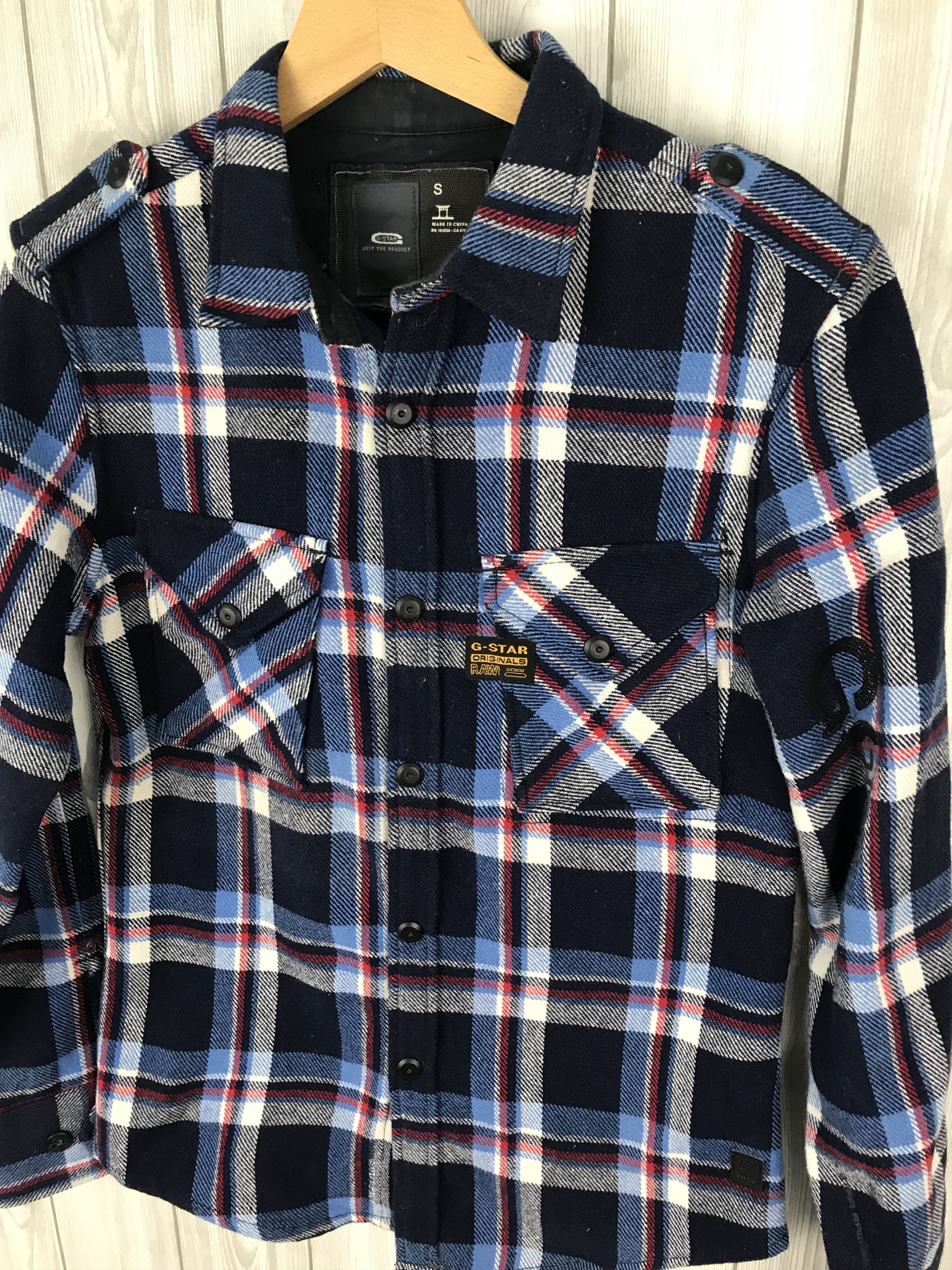 G-Star G-STAR Smith Orlan Checkered Flannel Shirt Y2K streetwear Size US S / EU 44-46 / 1 - 4 Thumbnail