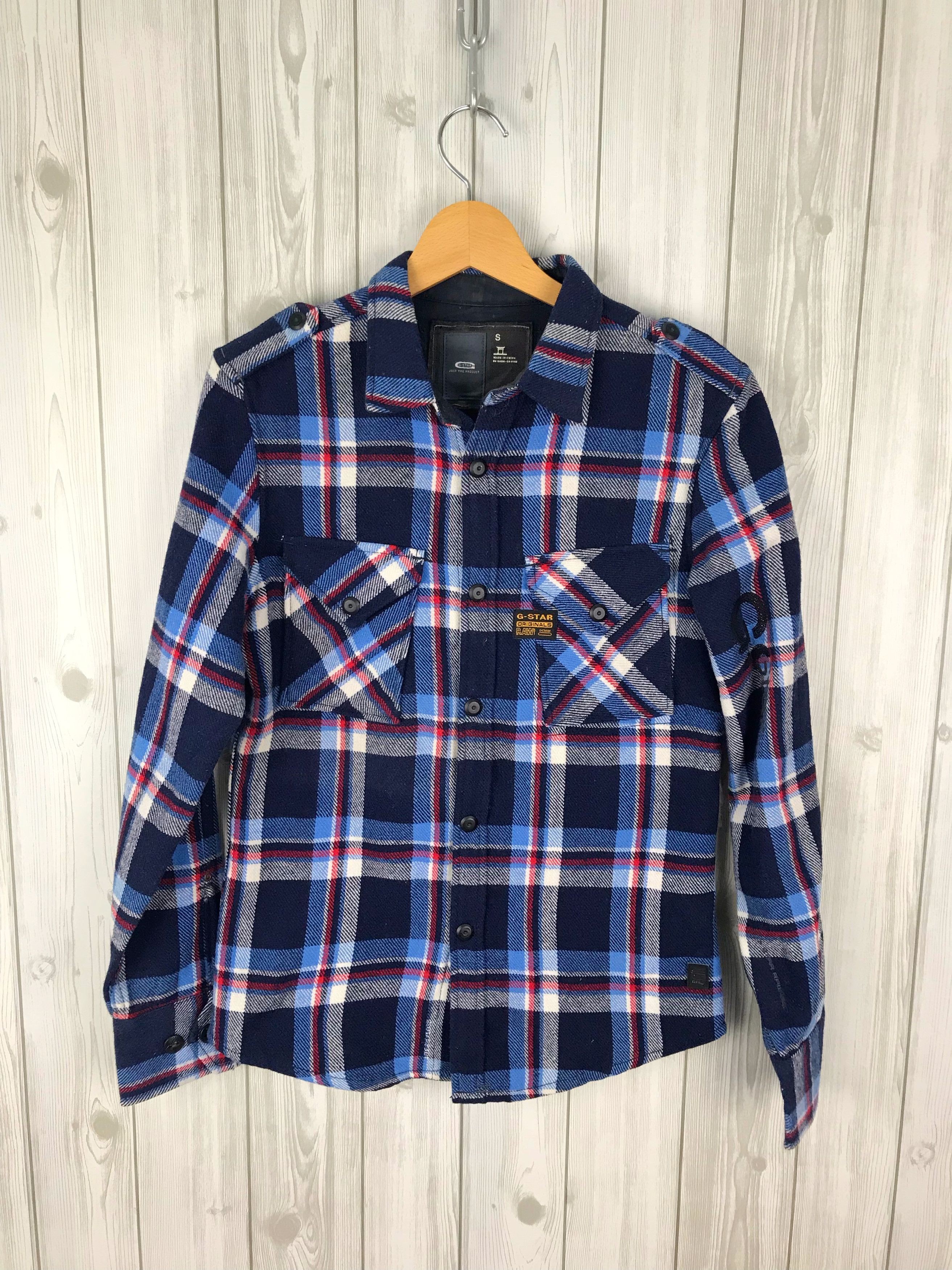 G-Star G-STAR Smith Orlan Checkered Flannel Shirt Y2K streetwear Size US S / EU 44-46 / 1 - 2 Thumbnail