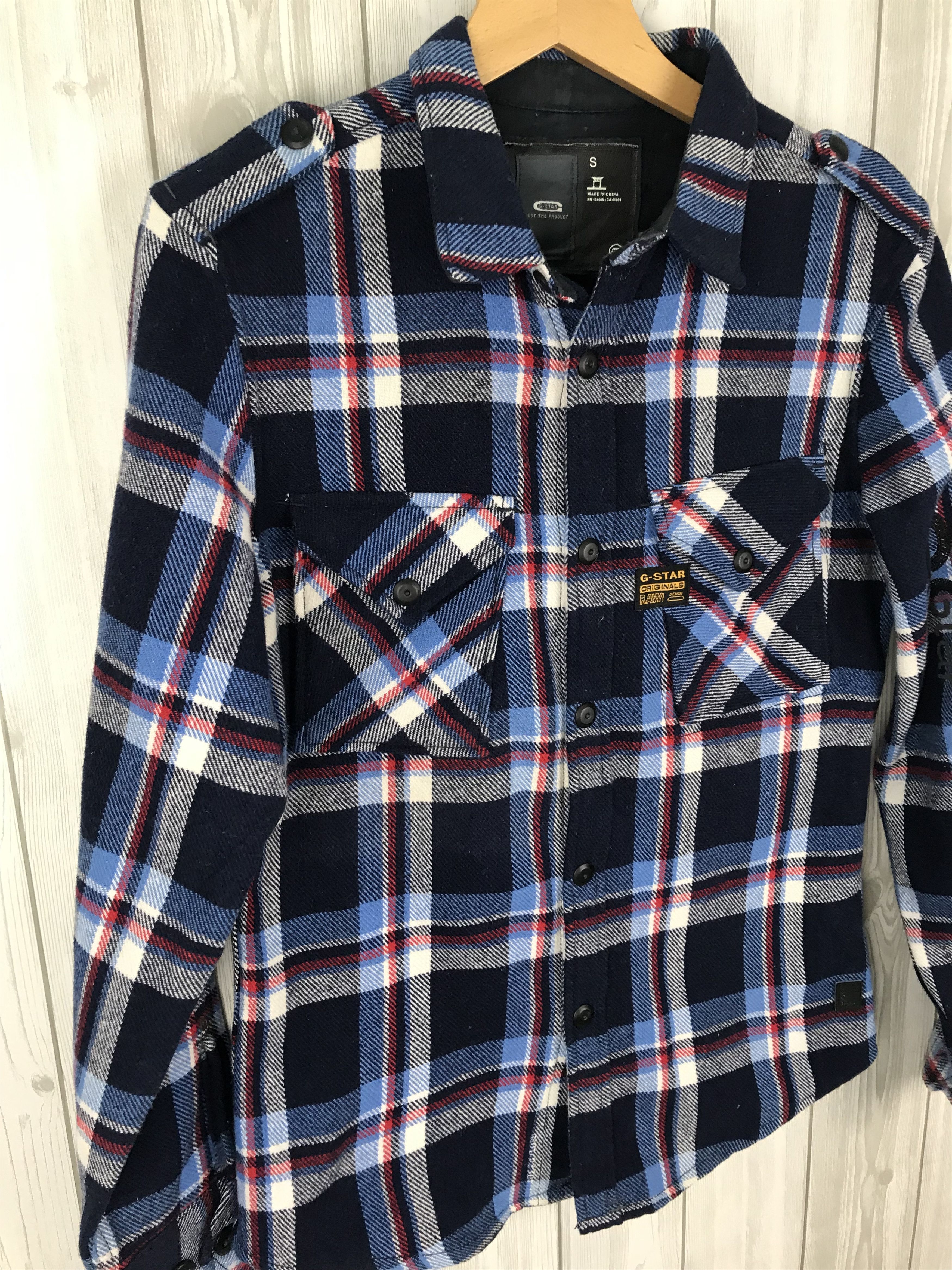 G-Star G-STAR Smith Orlan Checkered Flannel Shirt Y2K streetwear Size US S / EU 44-46 / 1 - 3 Thumbnail