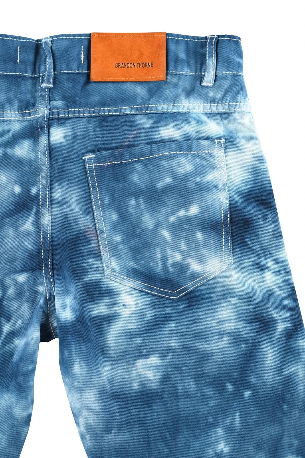 Vintage Dyed Denim Blue Size US 32 / EU 48 - 4 Thumbnail