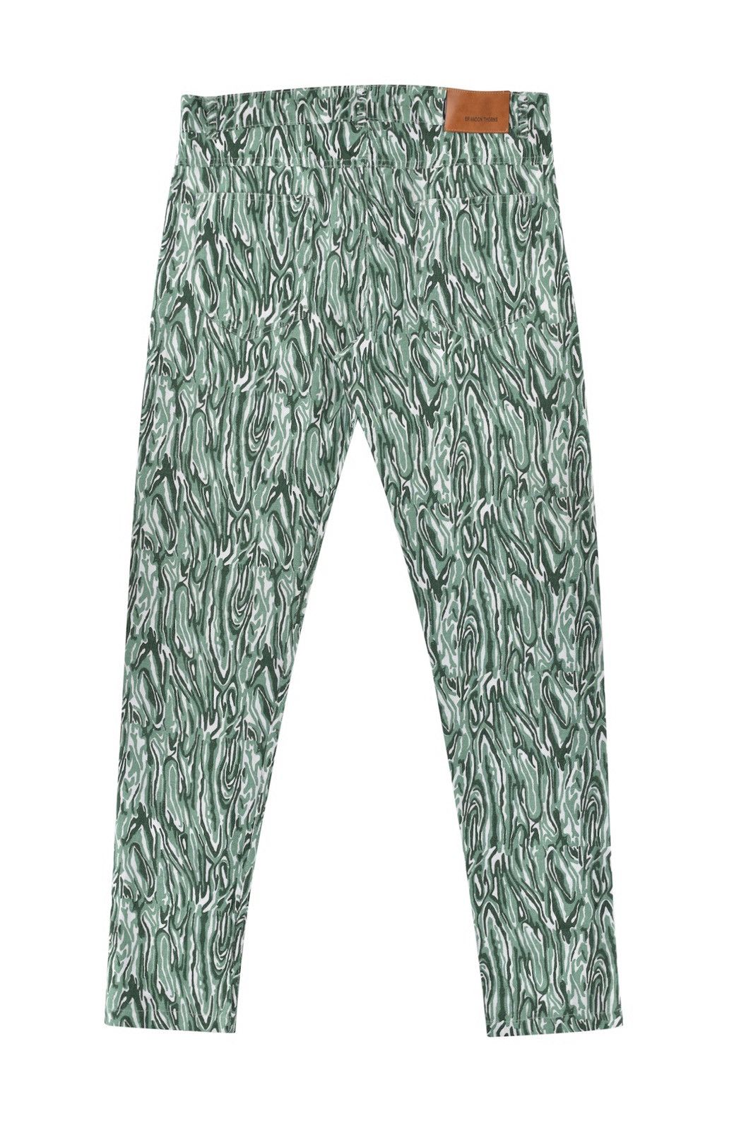 Vintage Cotton Abstract Pants Mint Size US 36 / EU 52 - 4 Thumbnail