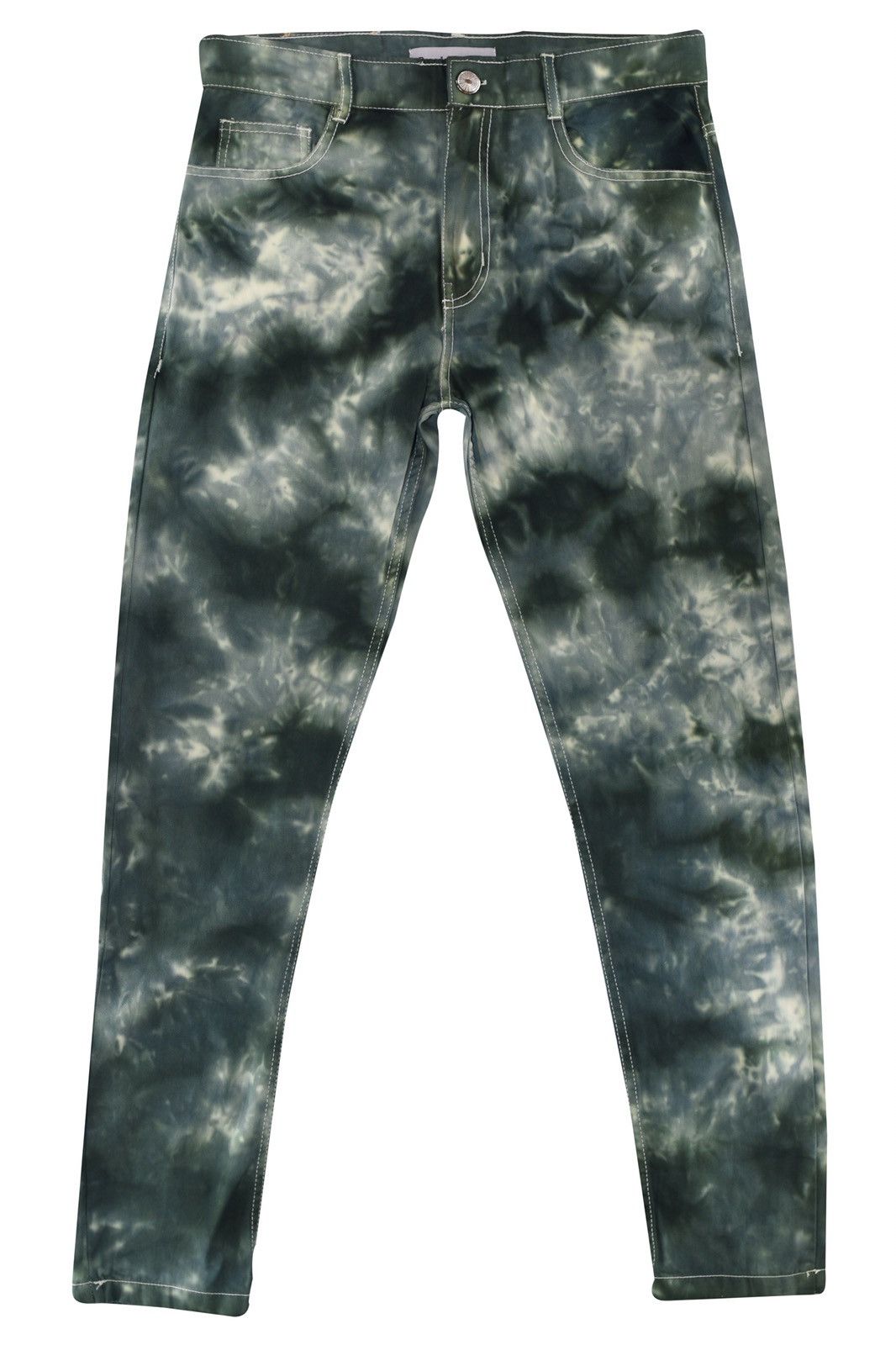 Vintage Dyed Denim Green Size US 30 / EU 46 - 3 Thumbnail