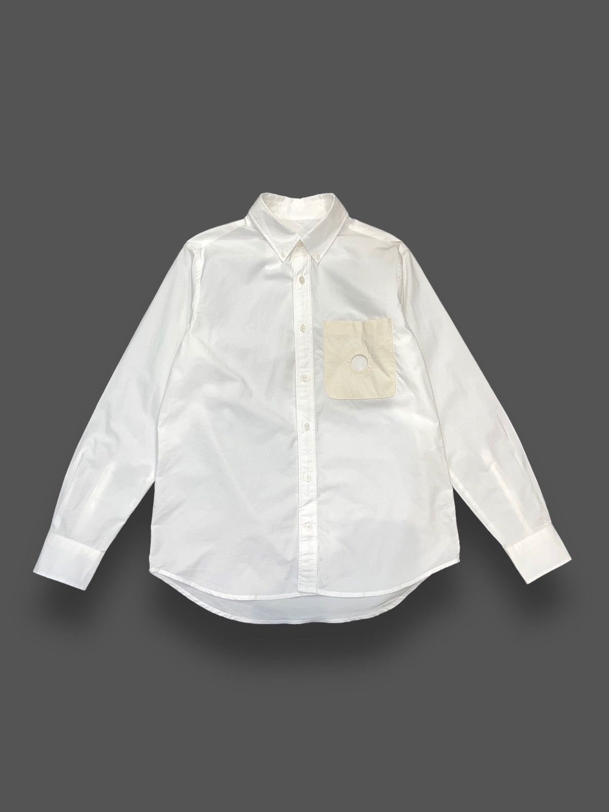 !DS! AW21 Craig Green Hole Pocket Uniform White Shirt