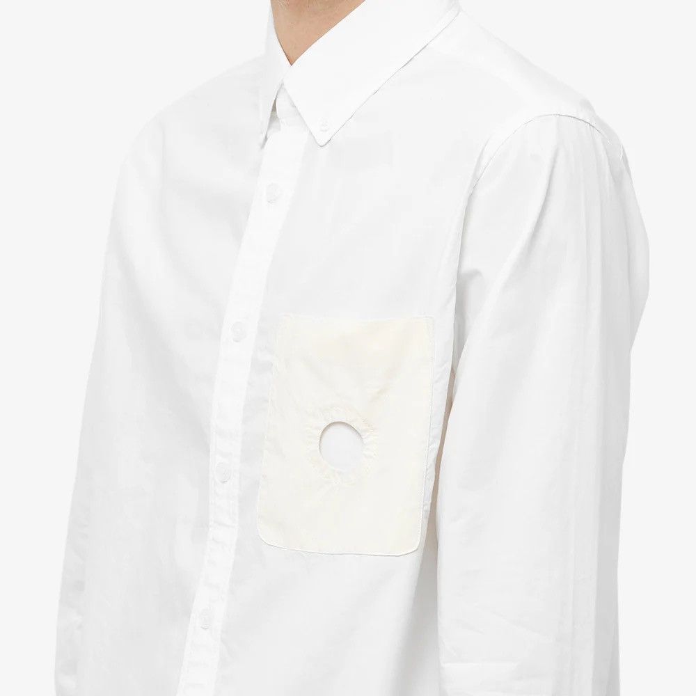 Craig Green !DS! AW21 Craig Green Hole Pocket Uniform White Shirt Size US M / EU 48-50 / 2 - 4 Thumbnail