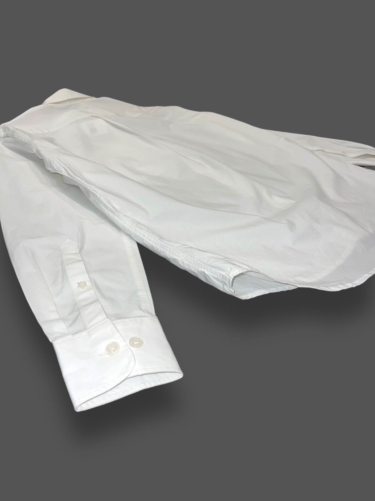 Craig Green !DS! AW21 Craig Green Hole Pocket Uniform White Shirt Size US M / EU 48-50 / 2 - 11 Thumbnail