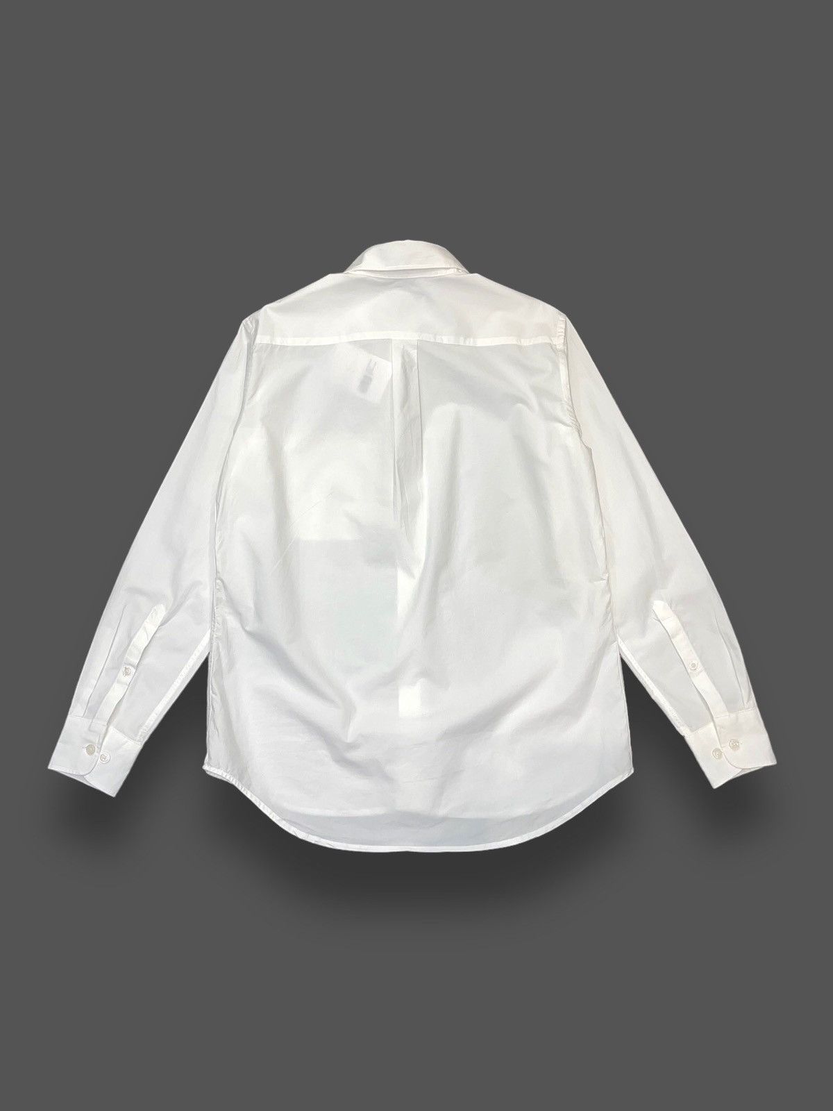 Craig Green !DS! AW21 Craig Green Hole Pocket Uniform White Shirt Size US M / EU 48-50 / 2 - 9 Thumbnail