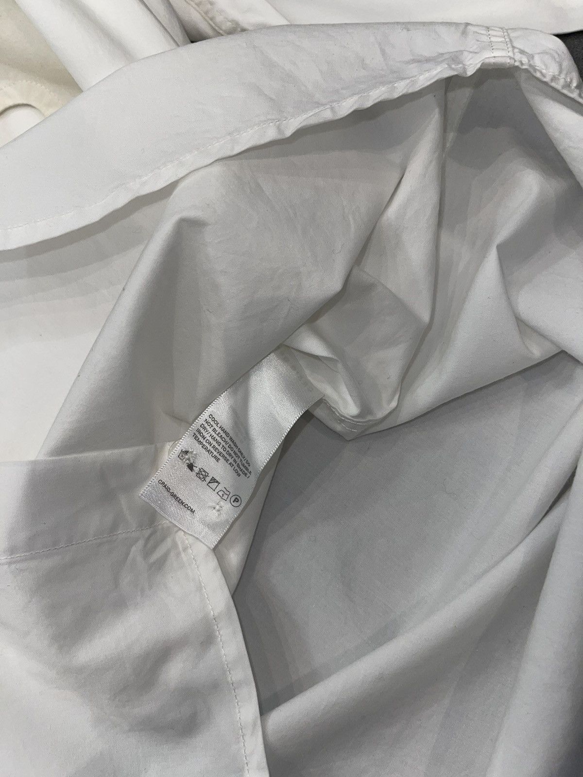Craig Green !DS! AW21 Craig Green Hole Pocket Uniform White Shirt Size US M / EU 48-50 / 2 - 16 Thumbnail