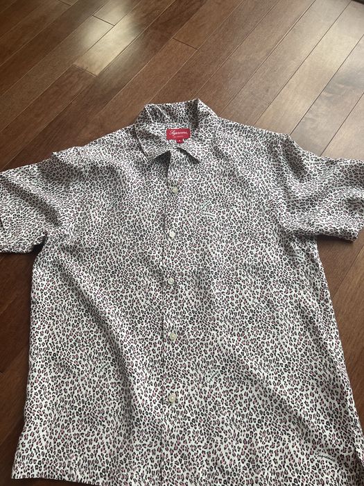 Supreme Leopard Silk Short Sleeve | Grailed