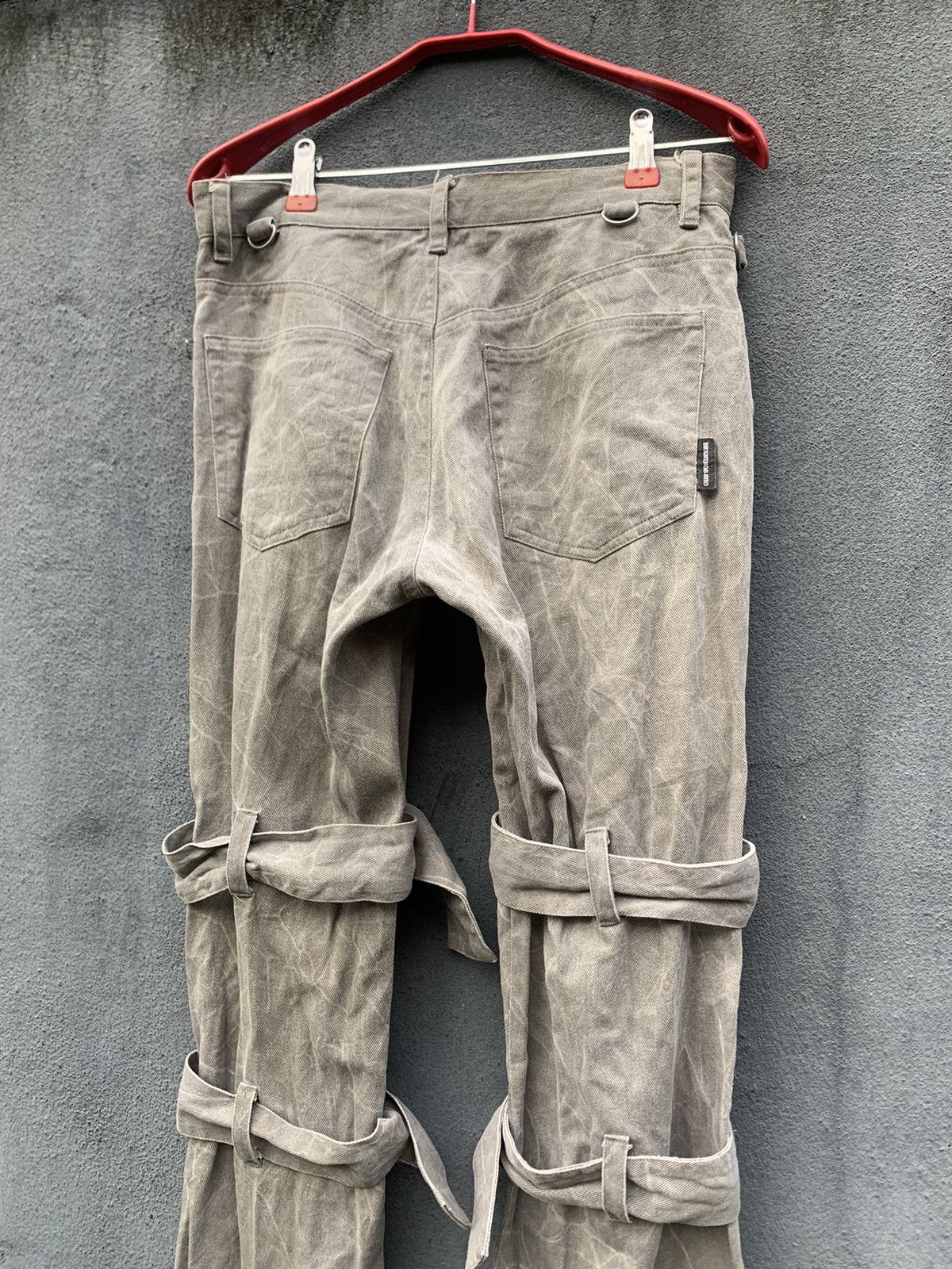 Vintage 👹Vintage Military Style Parachute Cargo Pants Size US 31 - 10 Thumbnail