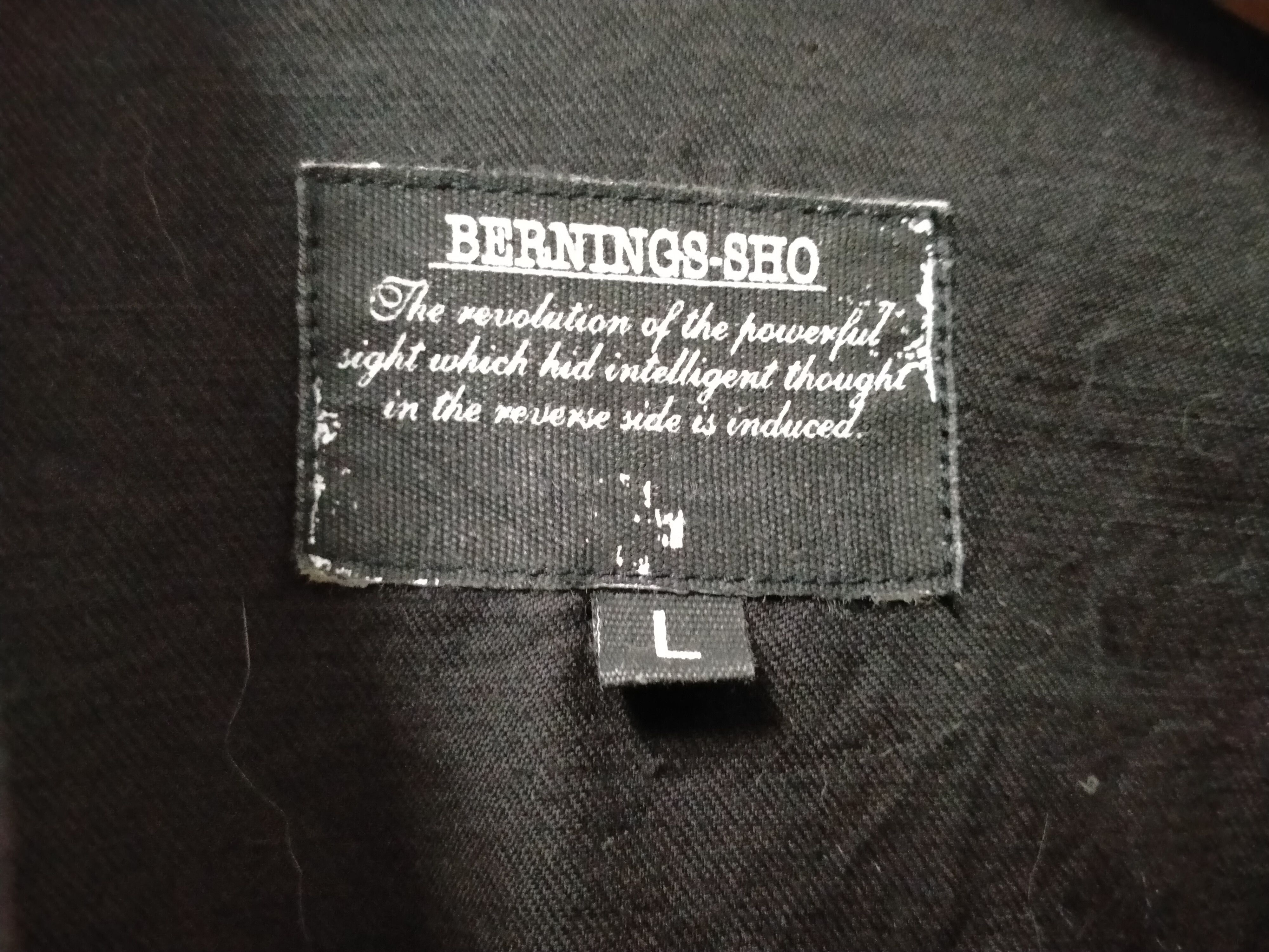 14th Addiction × If Six Was Nine × Le Grande Bleu (L.G.B.) Bernings- Sho reconstructed sleeve less jacket Size US L / EU 52-54 / 3 - 4 Thumbnail