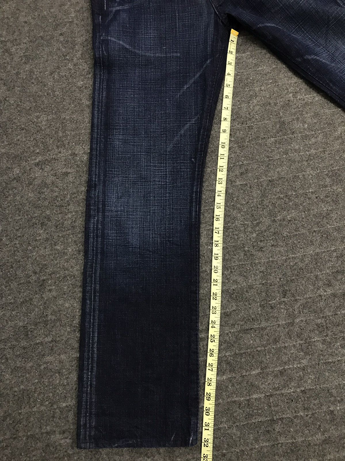 Japanese Brand Vintage J & Company Born in California Indigo Denim Jeans Size US 32 / EU 48 - 17 Thumbnail
