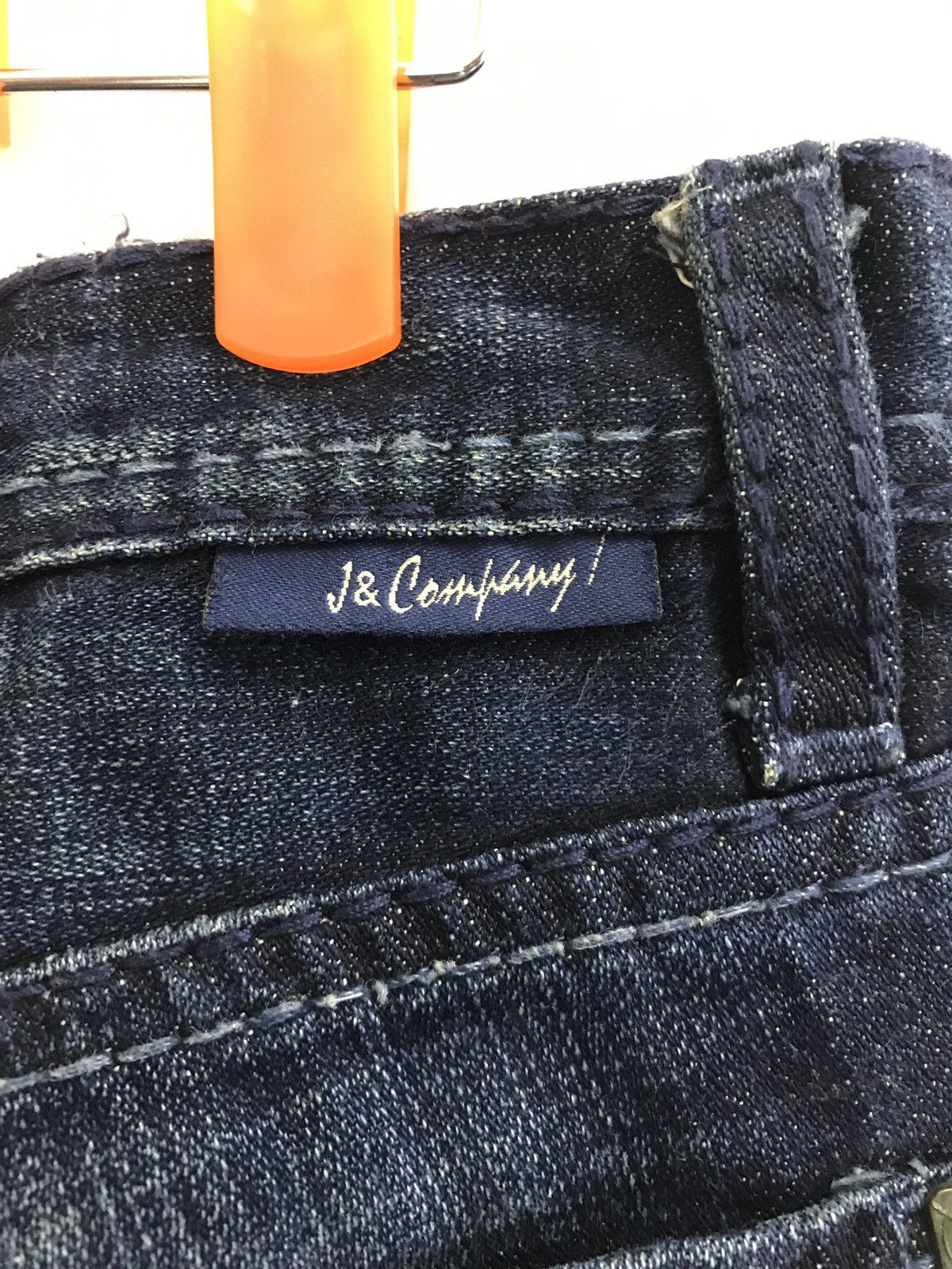 Japanese Brand Vintage J & Company Born in California Indigo Denim Jeans Size US 32 / EU 48 - 9 Thumbnail