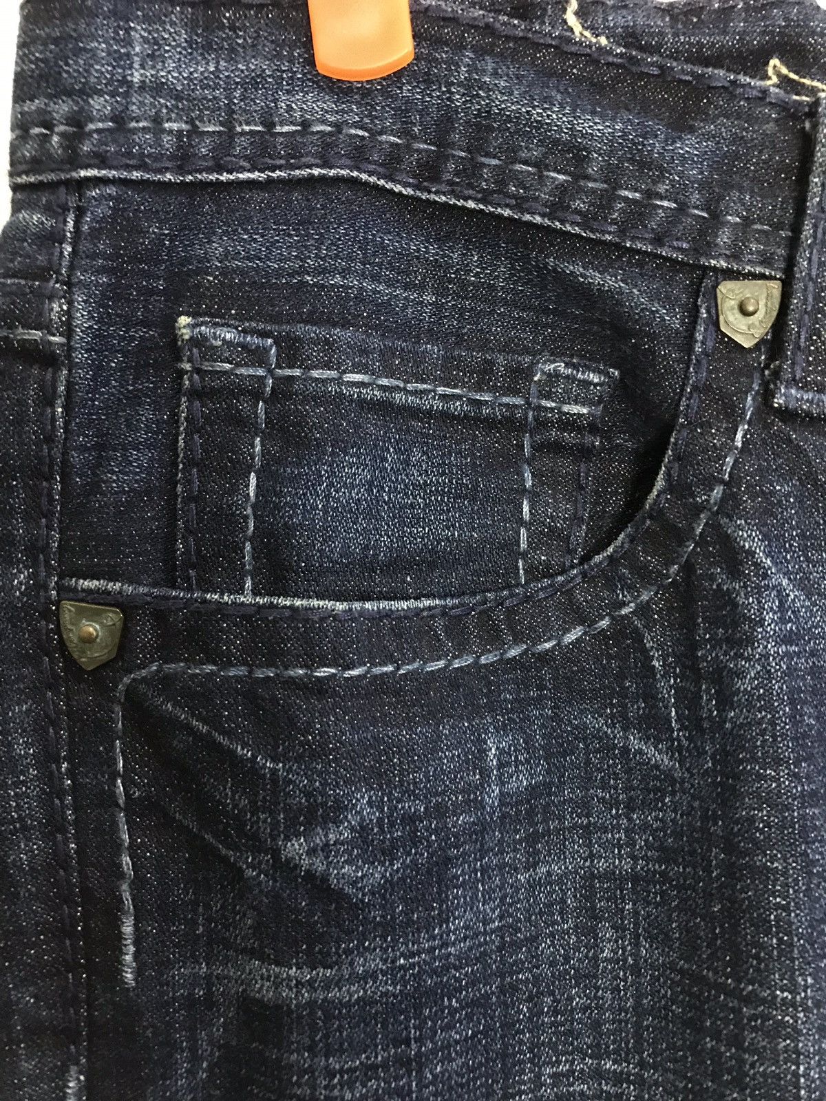Japanese Brand Vintage J & Company Born in California Indigo Denim Jeans Size US 32 / EU 48 - 7 Thumbnail