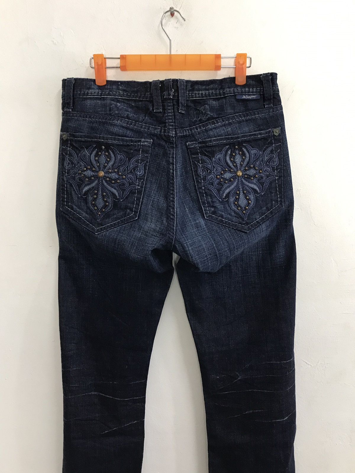 Japanese Brand Vintage J & Company Born in California Indigo Denim Jeans Size US 32 / EU 48 - 4 Thumbnail