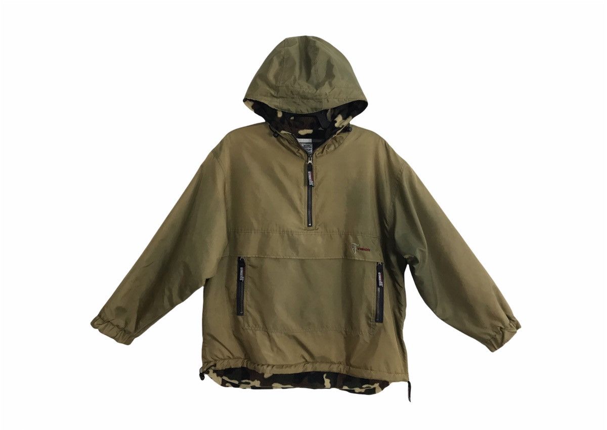 Vintage × Vision Streetwear Vtg Vision Streetwear Faded Military Hoodie Jacket Size US XL / EU 56 / 4 - 1 Thumbnail