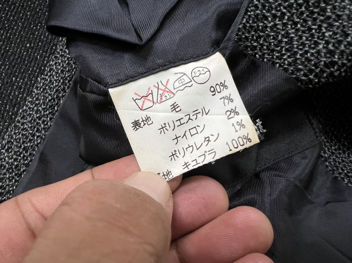 Issey Miyake × Vintage ISSEY MIYAKE PRODUCTS STAND COLLAR BUTTON MESH BLAZER JACKET Size US L / EU 52-54 / 3 - 13 Thumbnail