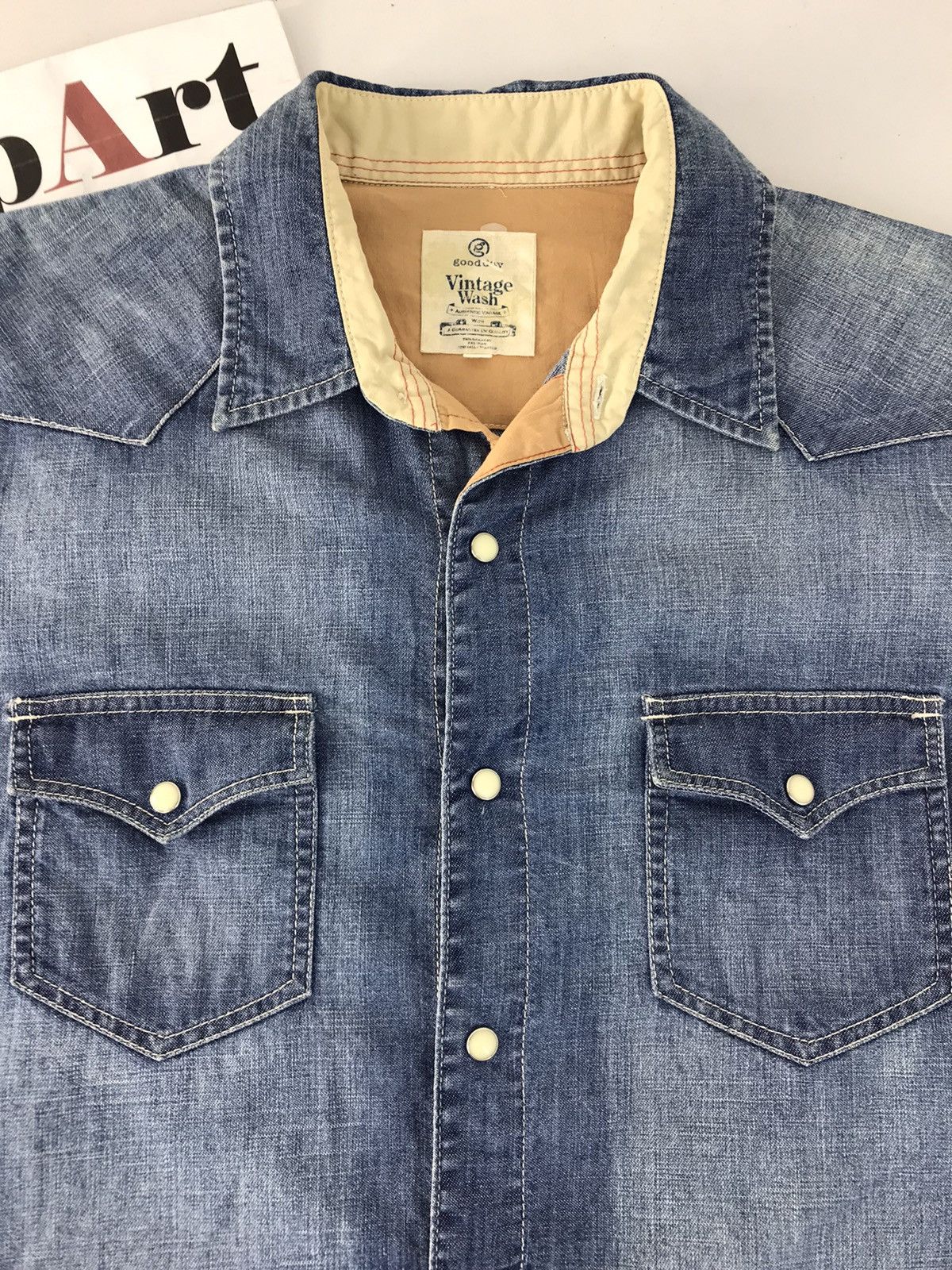 Japanese Brand × Vintage Vintage Goodday Jeans Snap Button Design Size US L / EU 52-54 / 3 - 5 Thumbnail