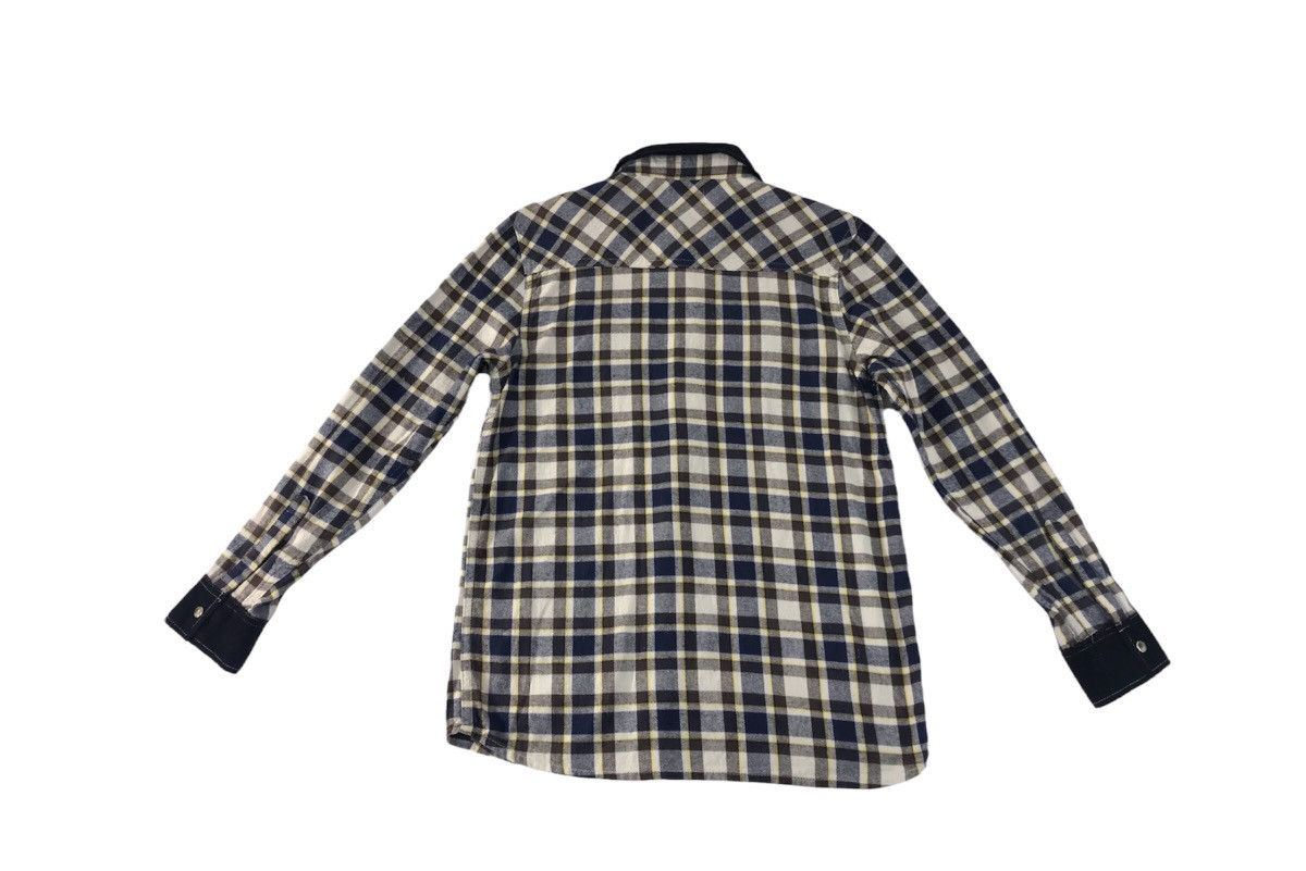 Flannel × Vintage × Wrangler Vtg Flannel Plaid Wrangler Since 1904 Snap Button Design Size US S / EU 44-46 / 1 - 2 Thumbnail
