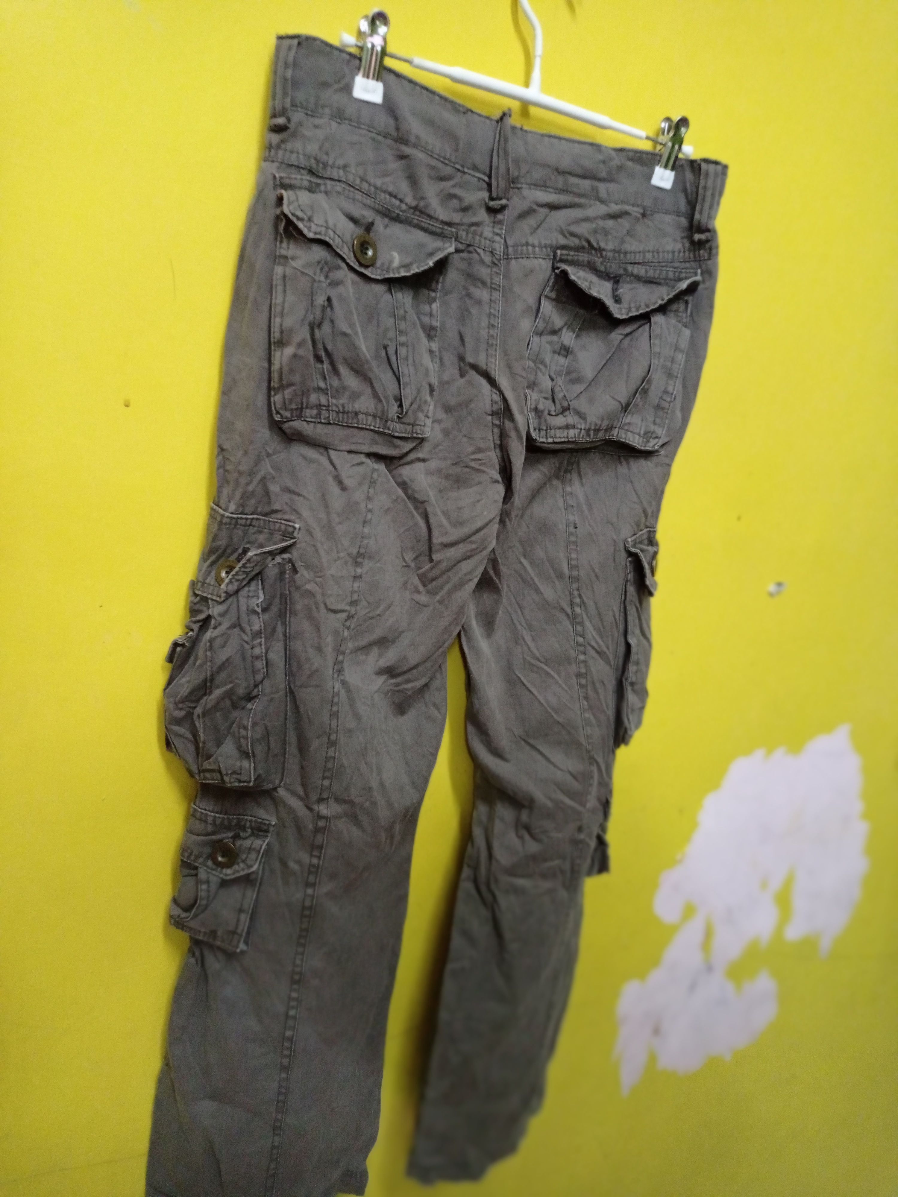 Japanese Brand × Vintage RETRO 1965 Old Cargo Pant Multiple Pocket (JAPAN DESIGN) Size US 31 - 12 Thumbnail