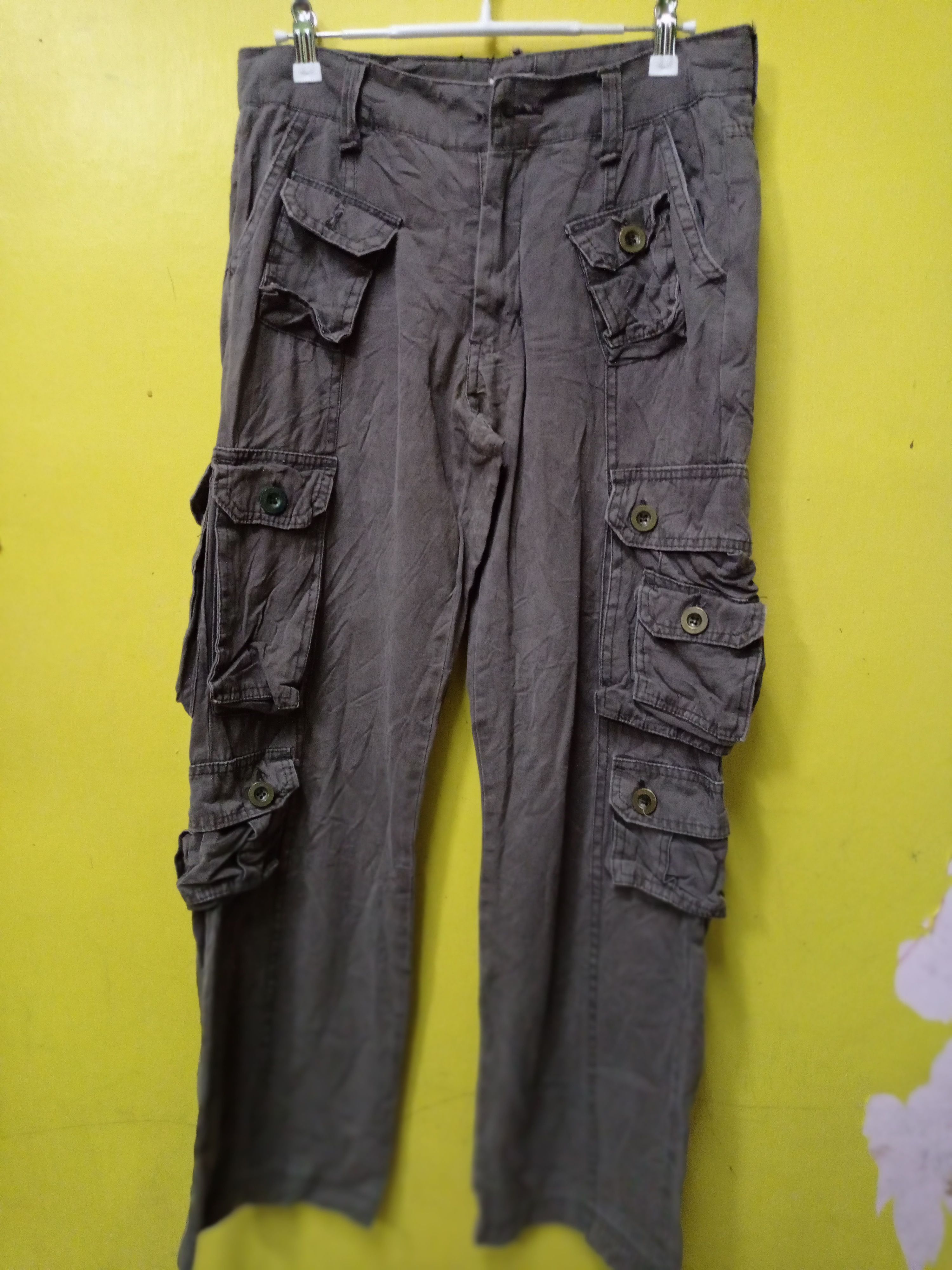 Japanese Brand × Vintage RETRO 1965 Old Cargo Pant Multiple Pocket (JAPAN DESIGN) Size US 31 - 2 Thumbnail