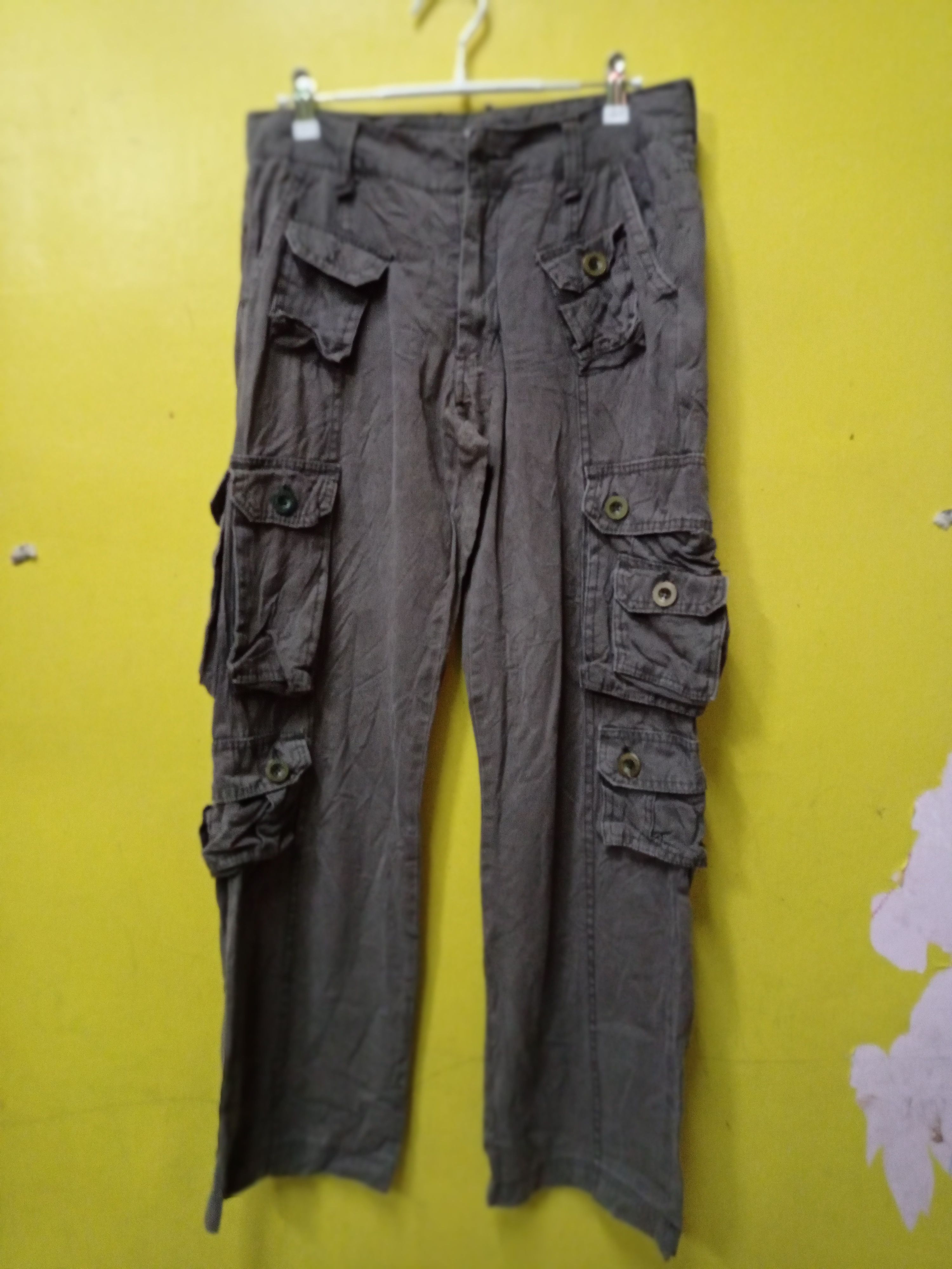 Japanese Brand × Vintage RETRO 1965 Old Cargo Pant Multiple Pocket (JAPAN DESIGN) Size US 31 - 1 Thumbnail