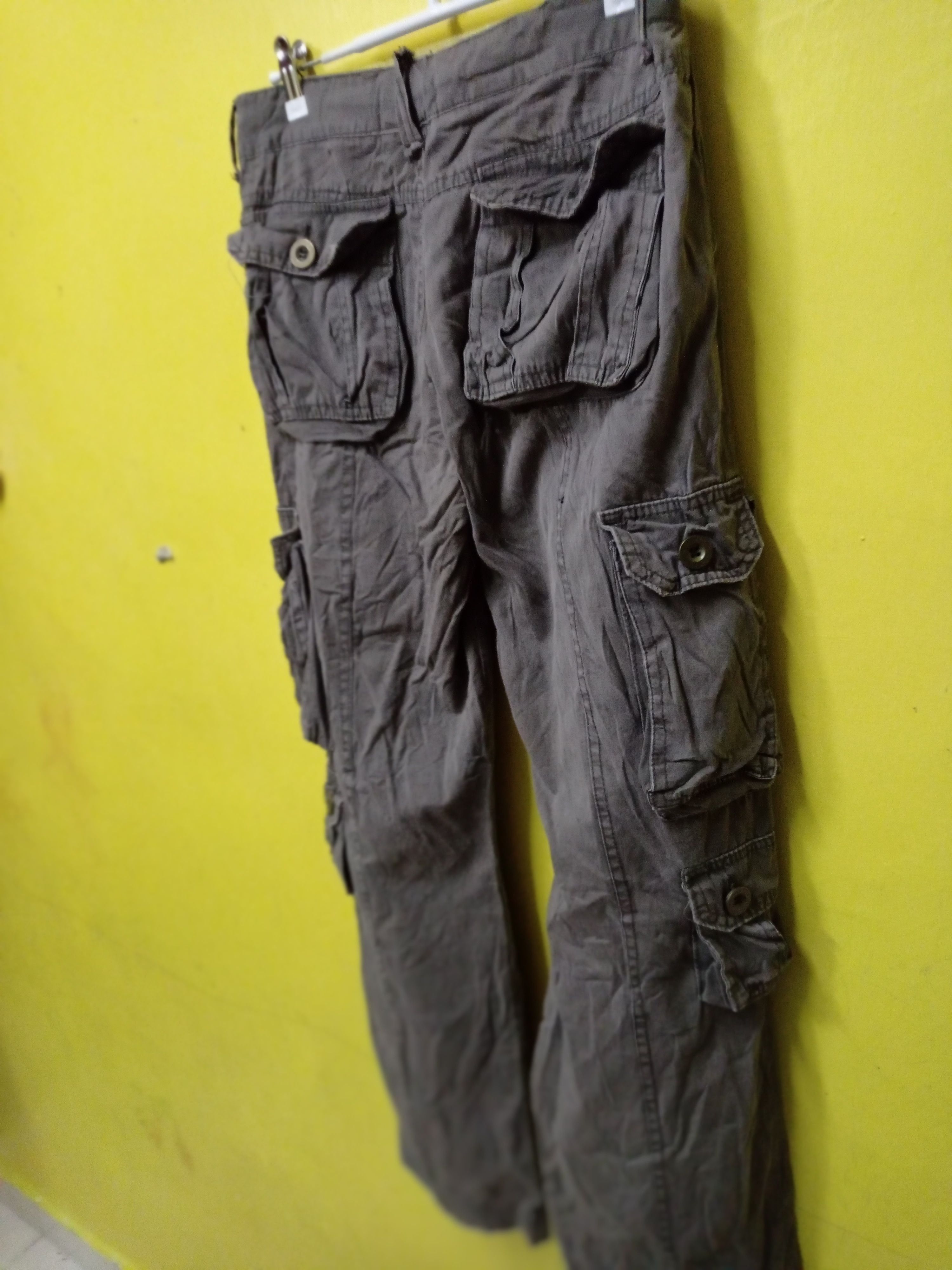 Japanese Brand × Vintage RETRO 1965 Old Cargo Pant Multiple Pocket (JAPAN DESIGN) Size US 31 - 11 Thumbnail