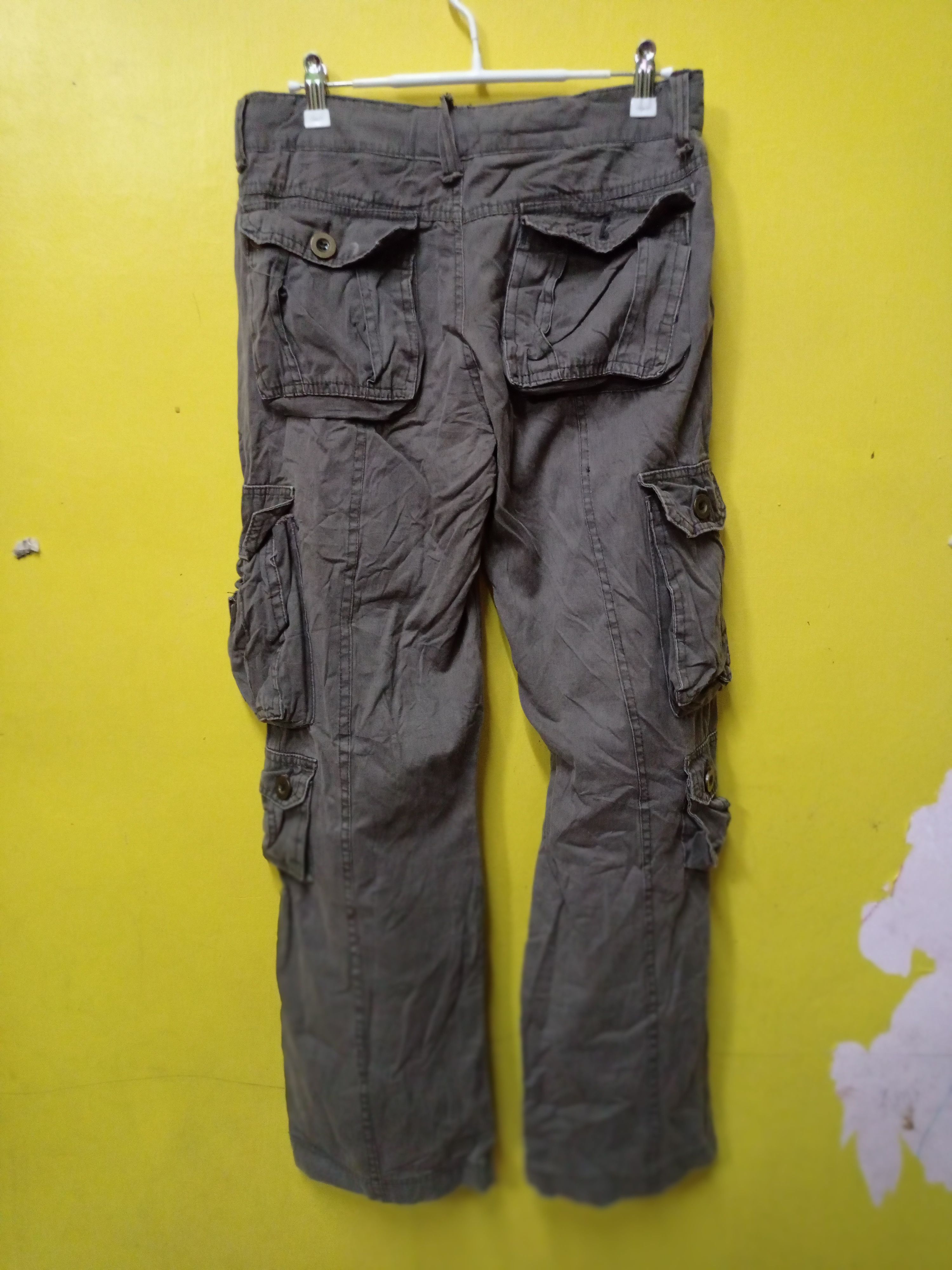 Japanese Brand × Vintage RETRO 1965 Old Cargo Pant Multiple Pocket (JAPAN DESIGN) Size US 31 - 4 Thumbnail