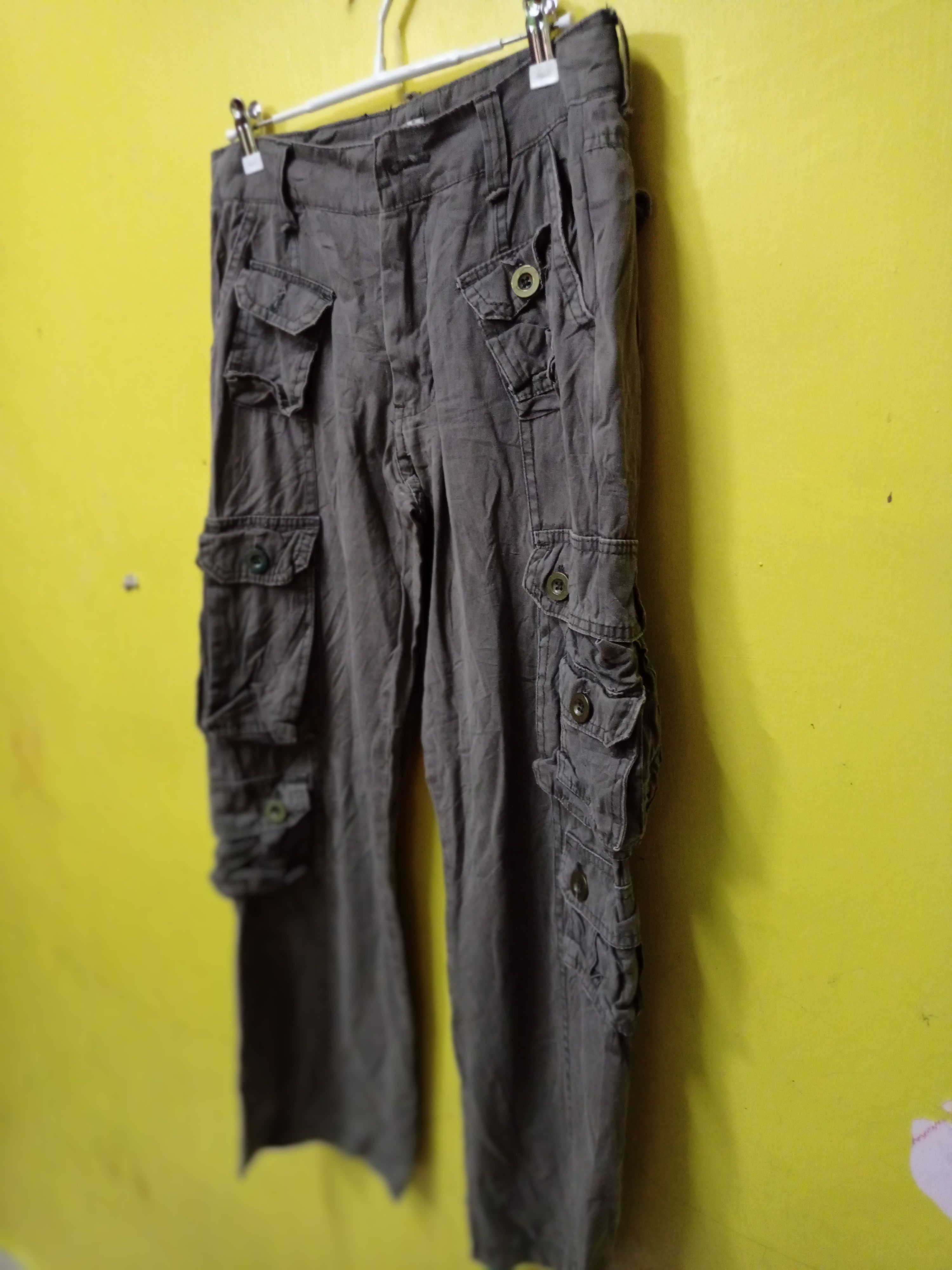 Japanese Brand × Vintage RETRO 1965 Old Cargo Pant Multiple Pocket (JAPAN DESIGN) Size US 31 - 7 Thumbnail