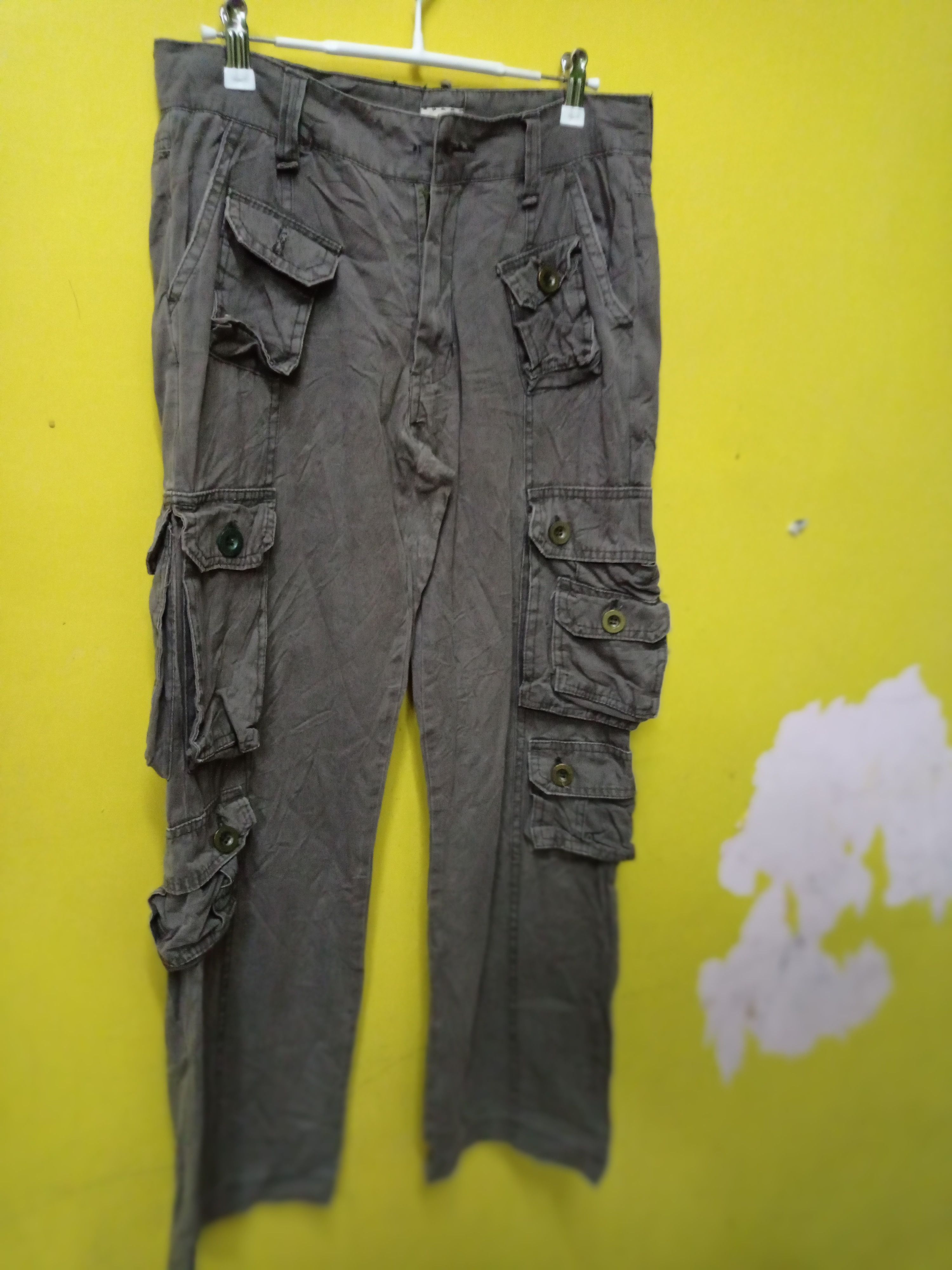 Japanese Brand × Vintage RETRO 1965 Old Cargo Pant Multiple Pocket (JAPAN DESIGN) Size US 31 - 8 Thumbnail