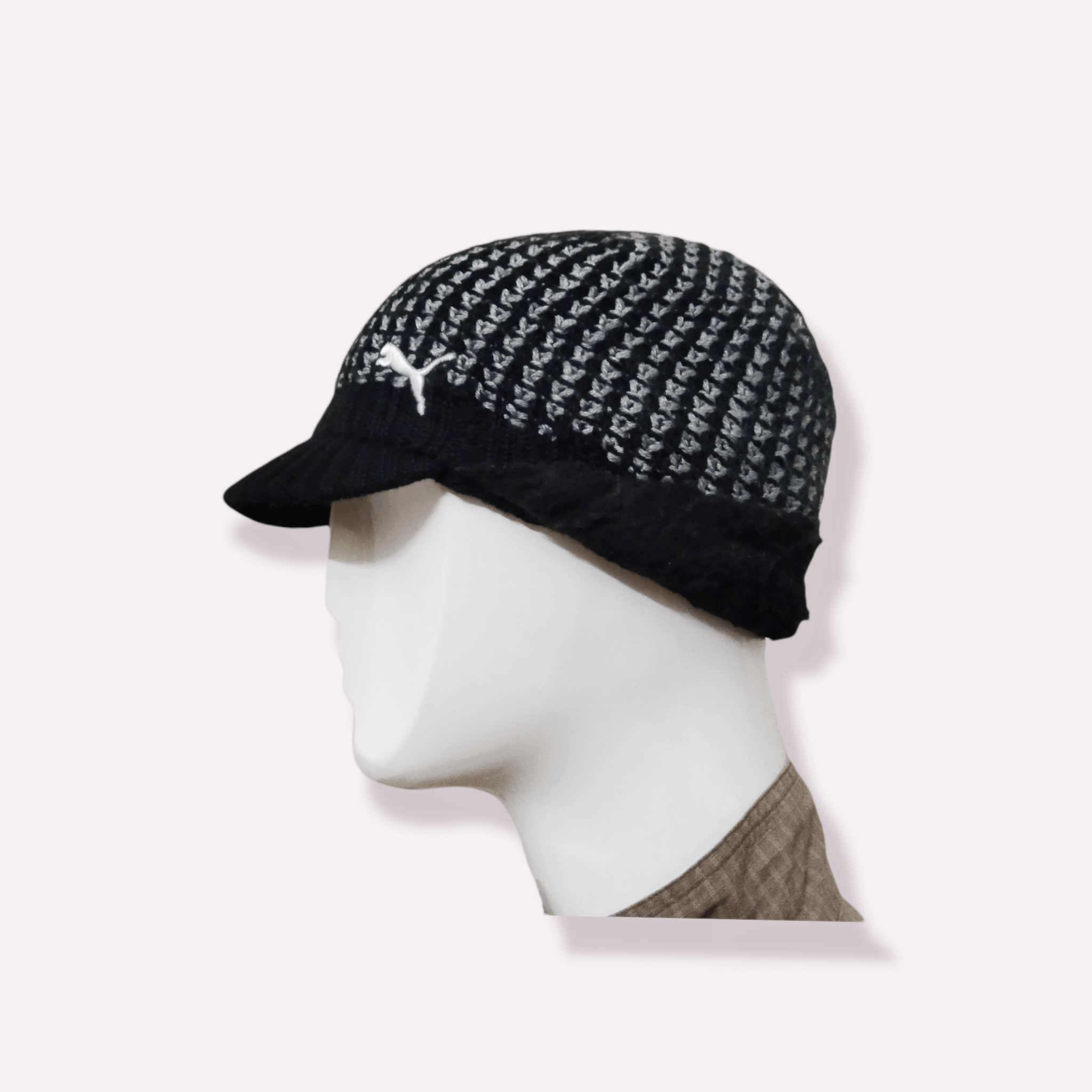 Puma RARE PUMA EARMUFF BEANIE HAT Size ONE SIZE - 4 Thumbnail