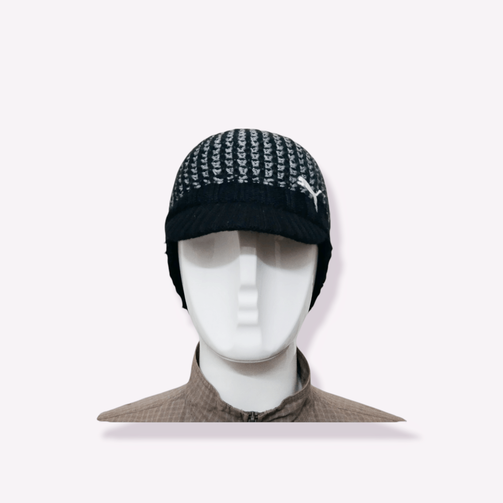 Puma RARE PUMA EARMUFF BEANIE HAT Size ONE SIZE - 10 Thumbnail