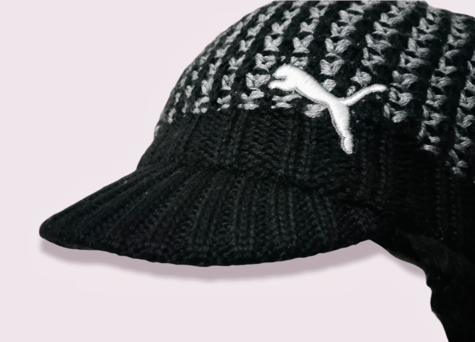 Puma RARE PUMA EARMUFF BEANIE HAT Size ONE SIZE - 5 Thumbnail