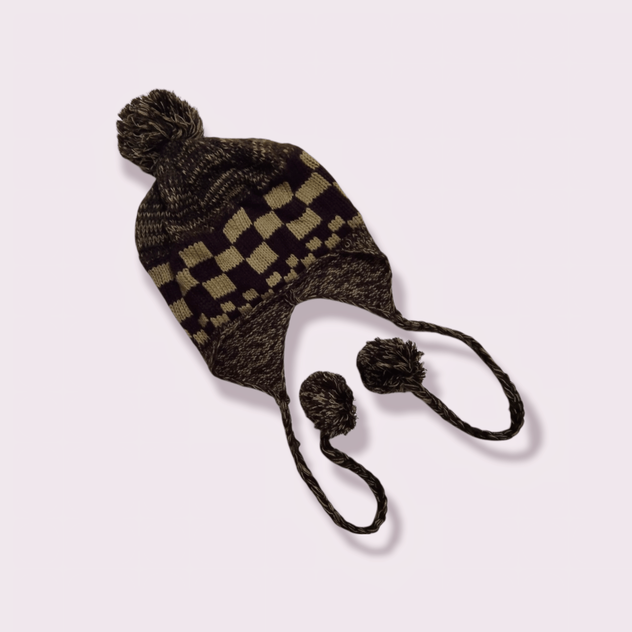 Other VINTAGE KNITTED EARMUFF BEANIE HAT JAPAN Size ONE SIZE - 13 Thumbnail