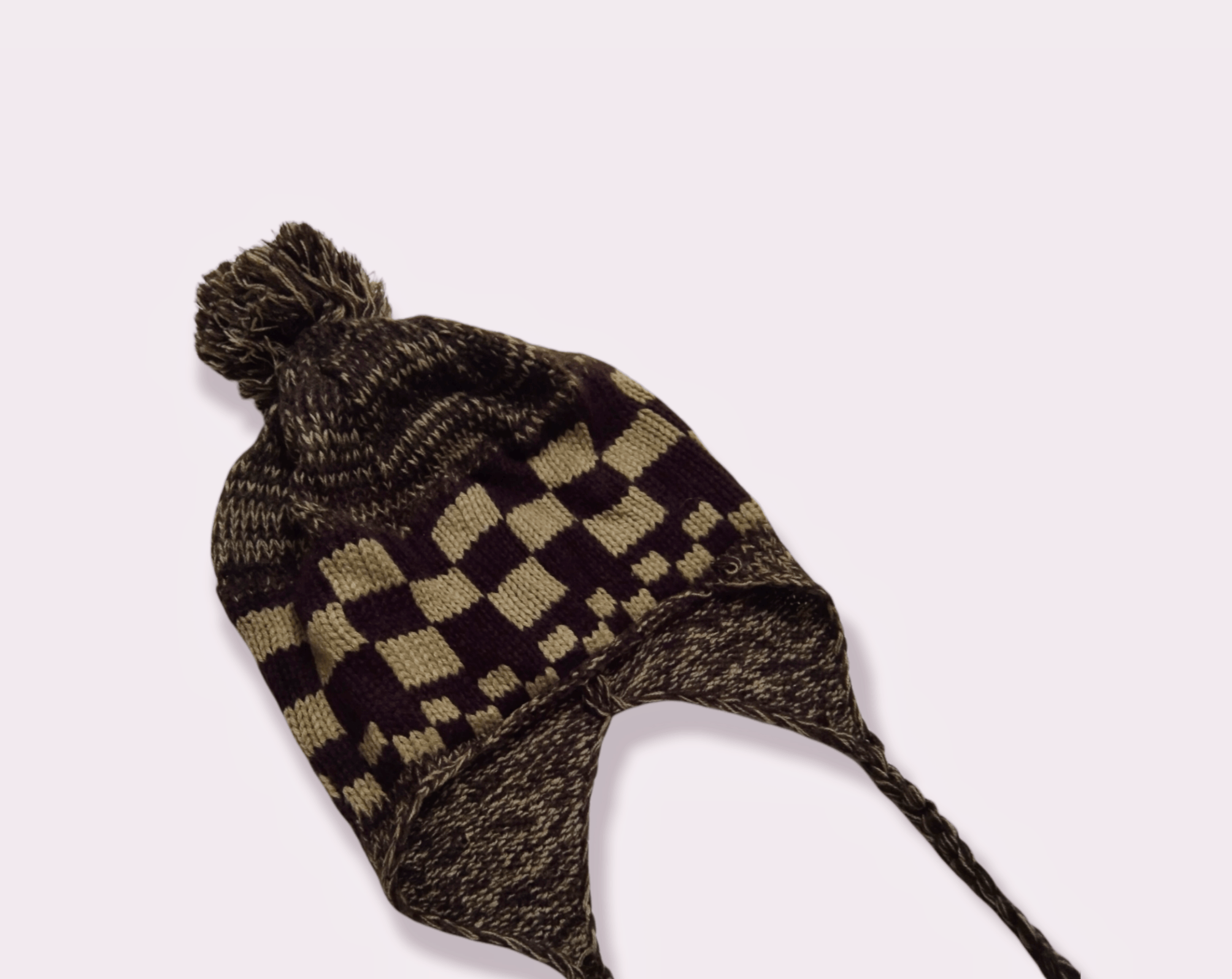 Other VINTAGE KNITTED EARMUFF BEANIE HAT JAPAN Size ONE SIZE - 14 Thumbnail