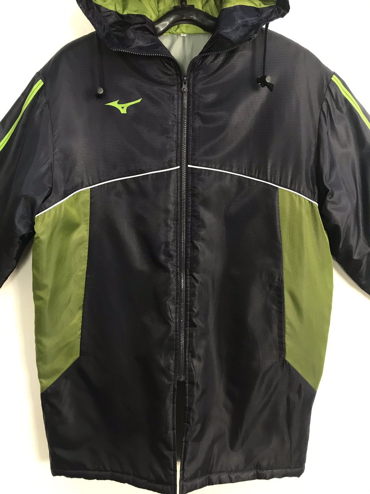 Mizuno Vtg Mizuno Parkas Double Pockets Winter Wear Jacket Hoodie Size US XL / EU 56 / 4 - 3 Thumbnail