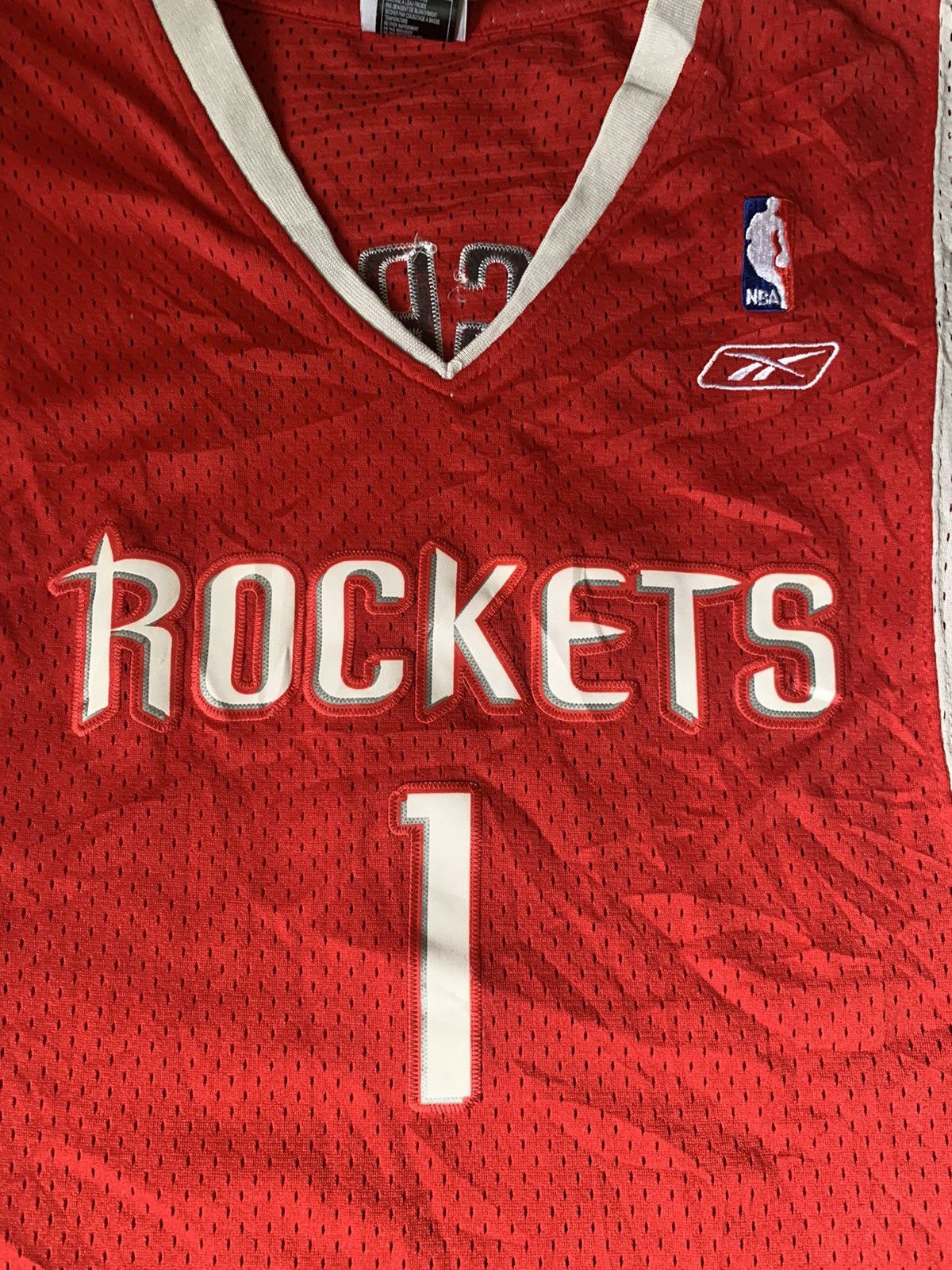 NBA VINTAGE NBA HOUSTON ROCKETS HALL OF FAME Mc GRADY Size US M / EU 48-50 / 2 - 5 Thumbnail