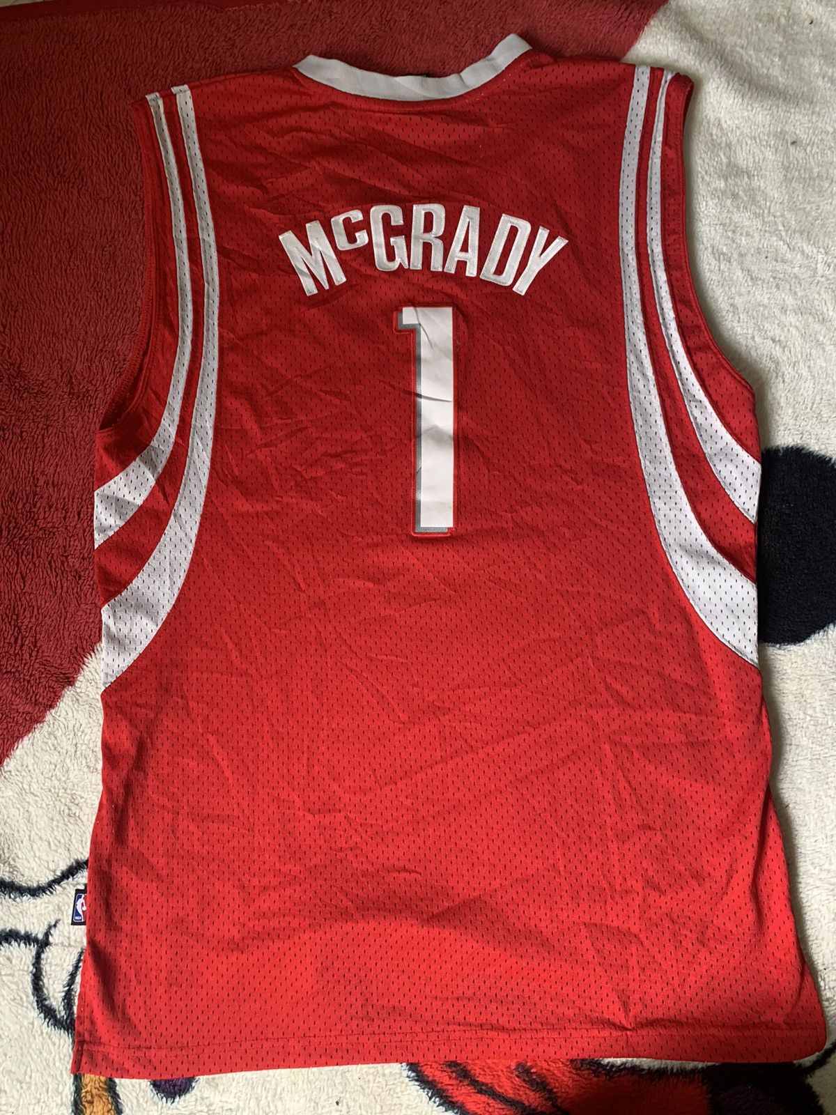 NBA VINTAGE NBA HOUSTON ROCKETS HALL OF FAME Mc GRADY Size US M / EU 48-50 / 2 - 2 Thumbnail