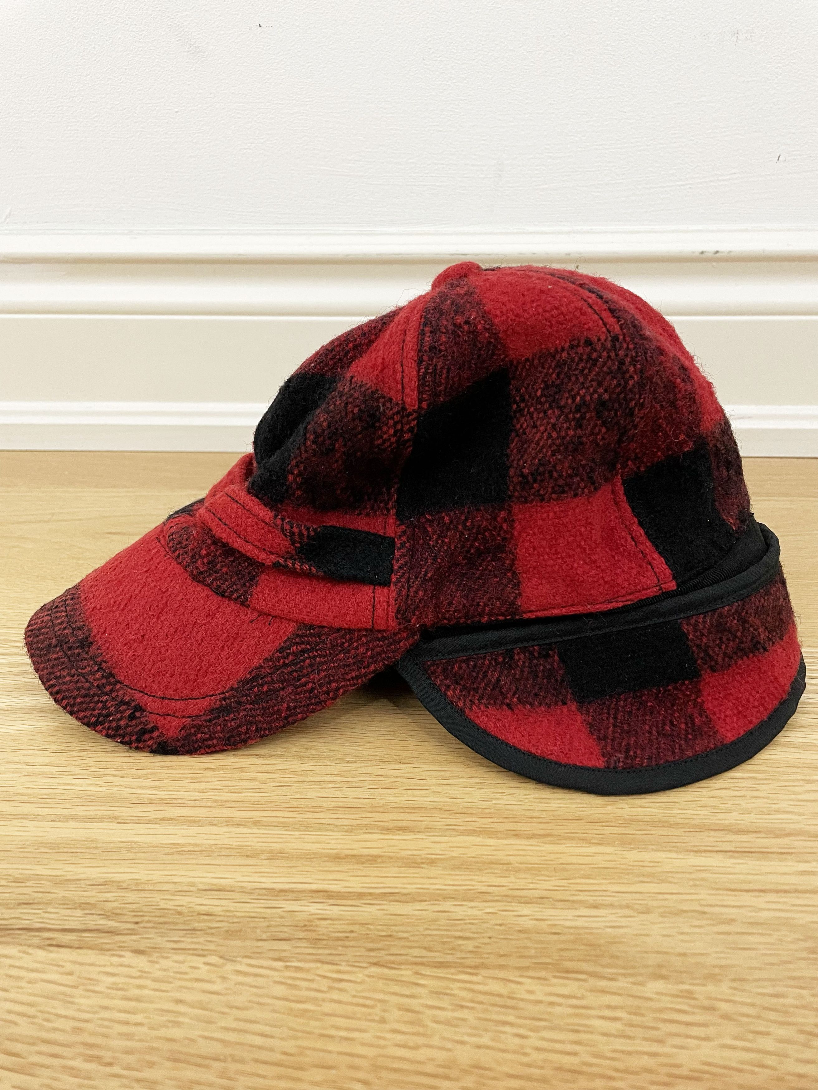 General Research 1998 Flannel Hunter Hat Size ONE SIZE - 6 Thumbnail