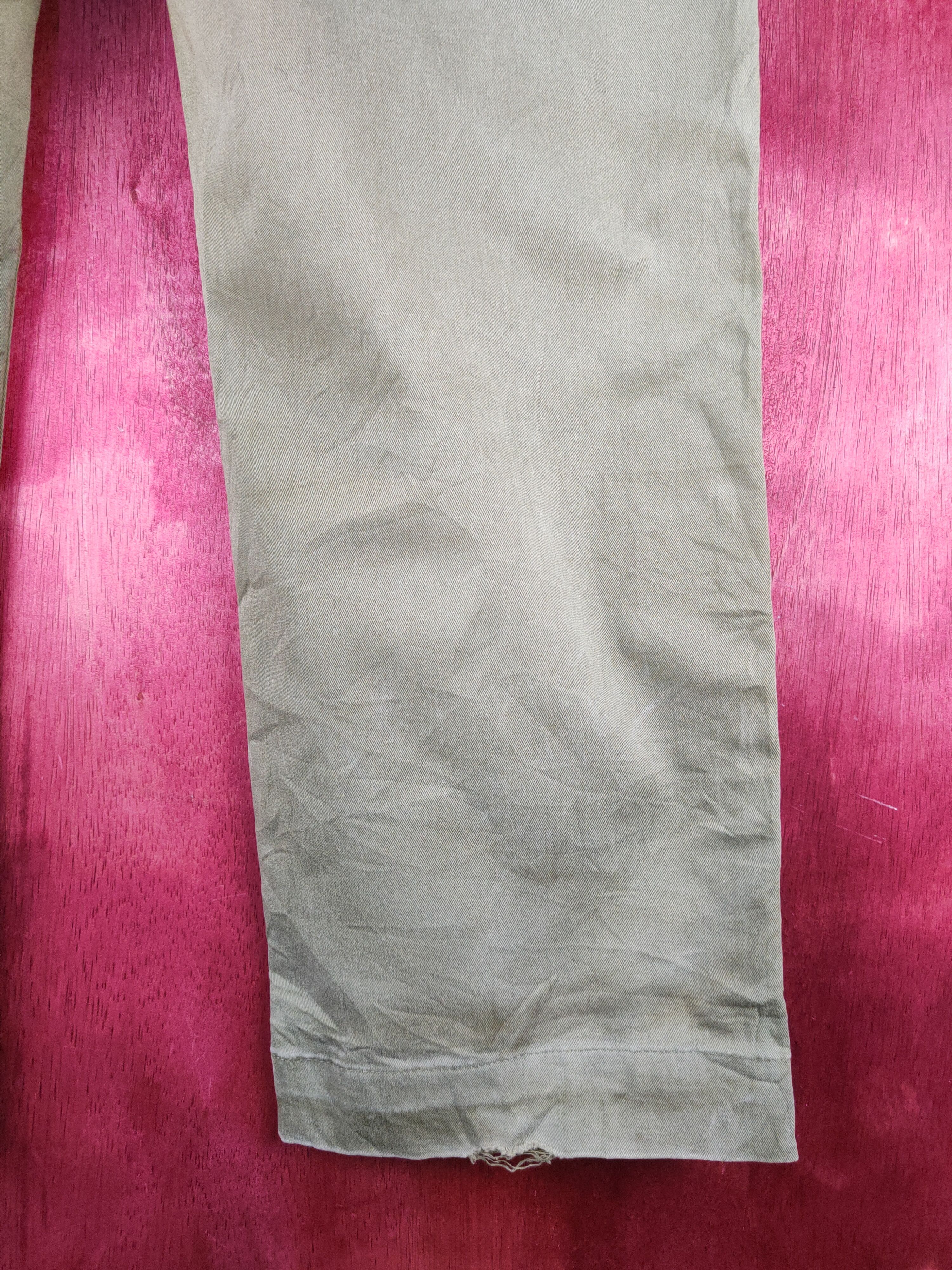 Japanese Brand × Vintage Japanese Brand Olive faded Casual Pants #S741 Size US 35 - 11 Thumbnail